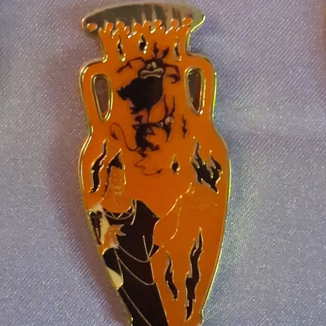 Hades with Pain and Panic - Hercules Character Vases front