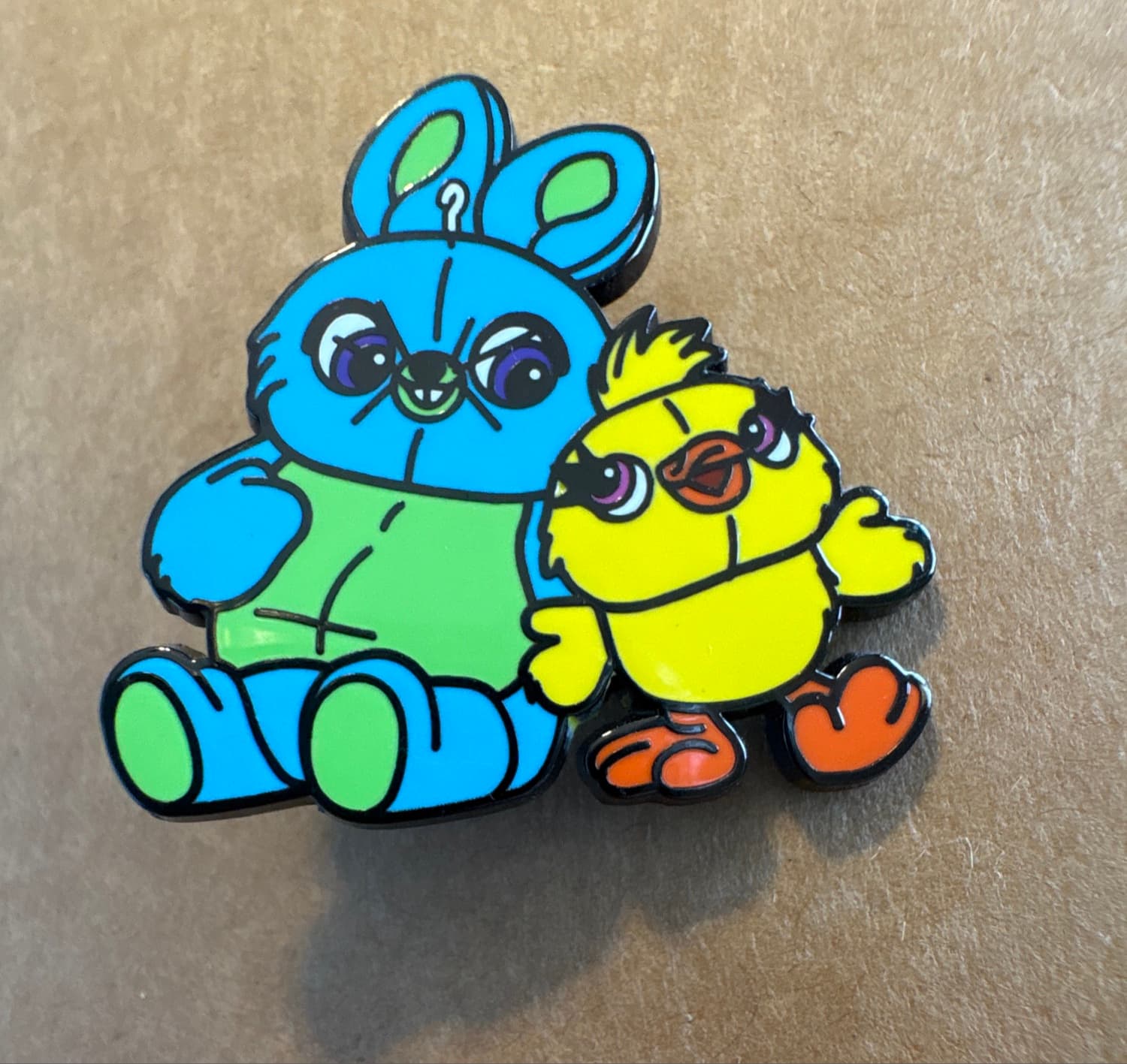 Bunny and Ducky - Toy Story 4 - Disney Movie Club VIP Pin front