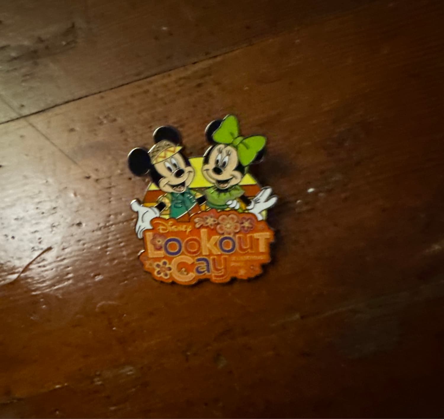 Mickey and Minnie Lookout Cay at Lighthouse Point Pin front