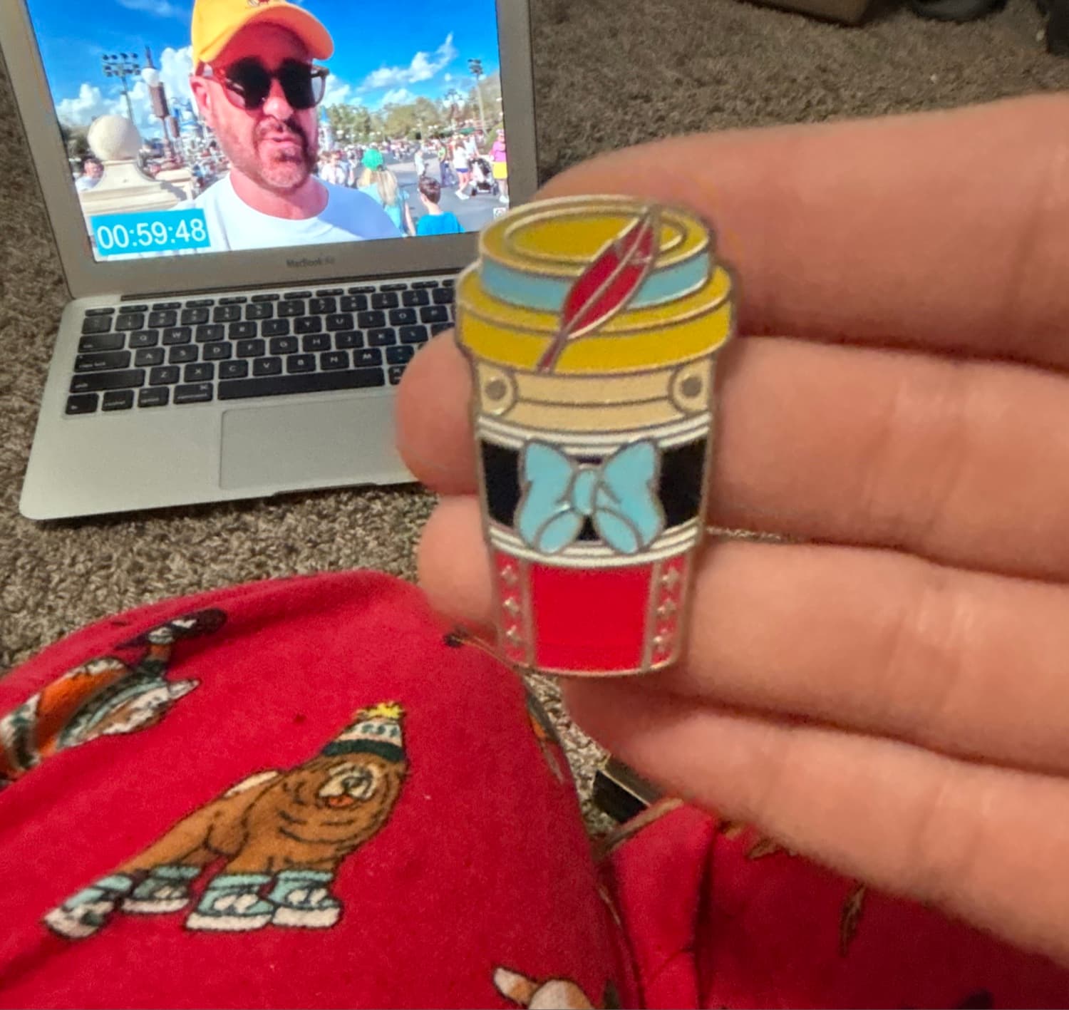 Pinocchio Coffee Cup front