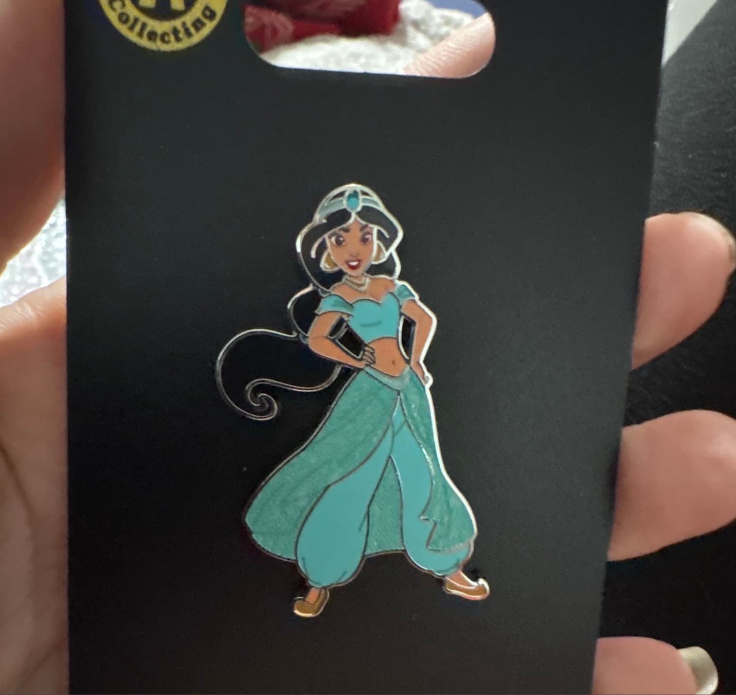 Princess Jasmine Pin front