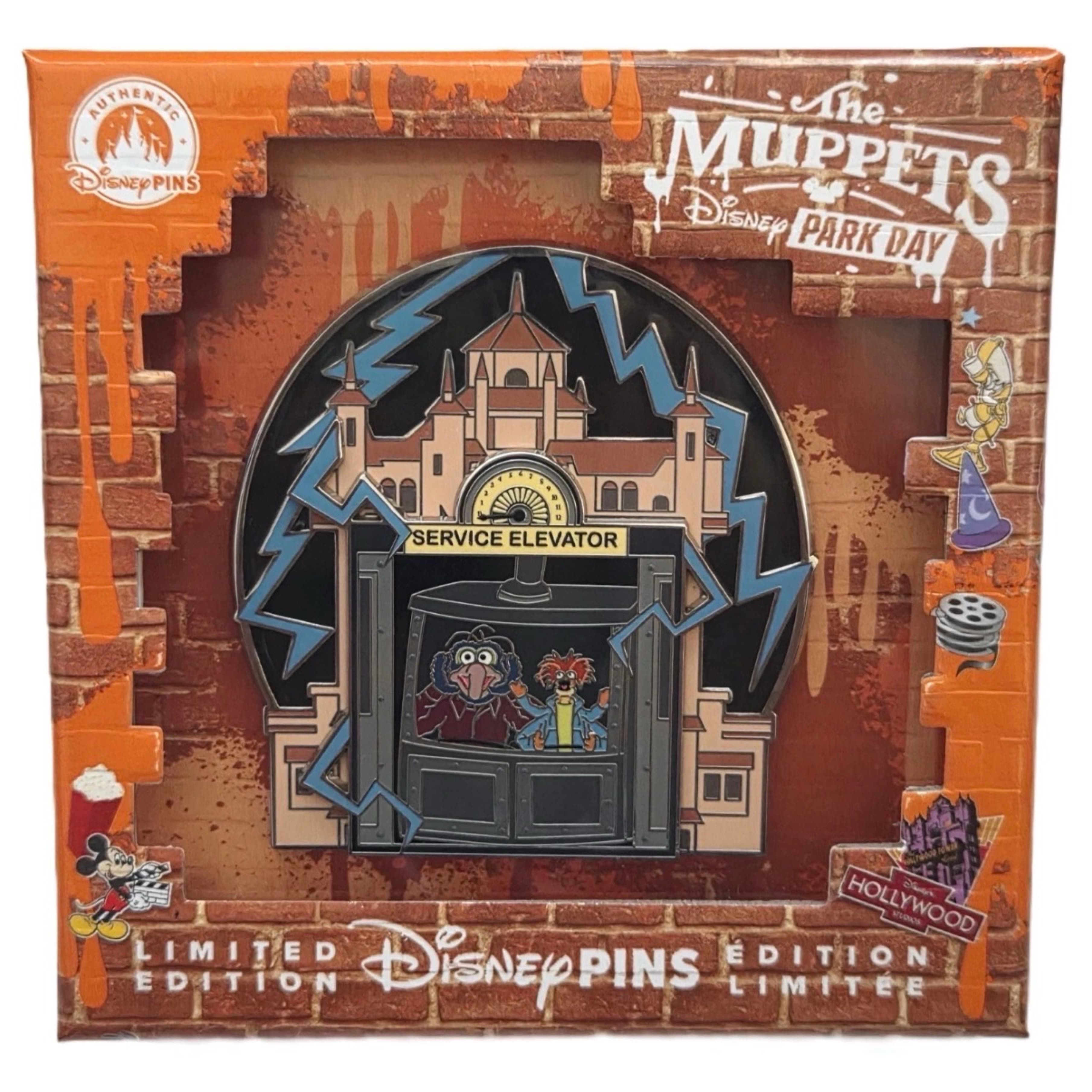 The Muppets Gonzo and Pepe on the Twilight Zone Tower of Terror Mini Jumbo front