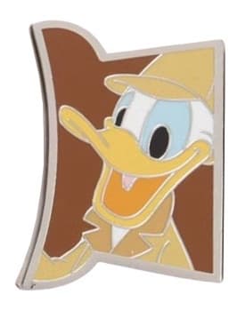 Donald Duck Detective Magnify Glass Puzzle Piece front