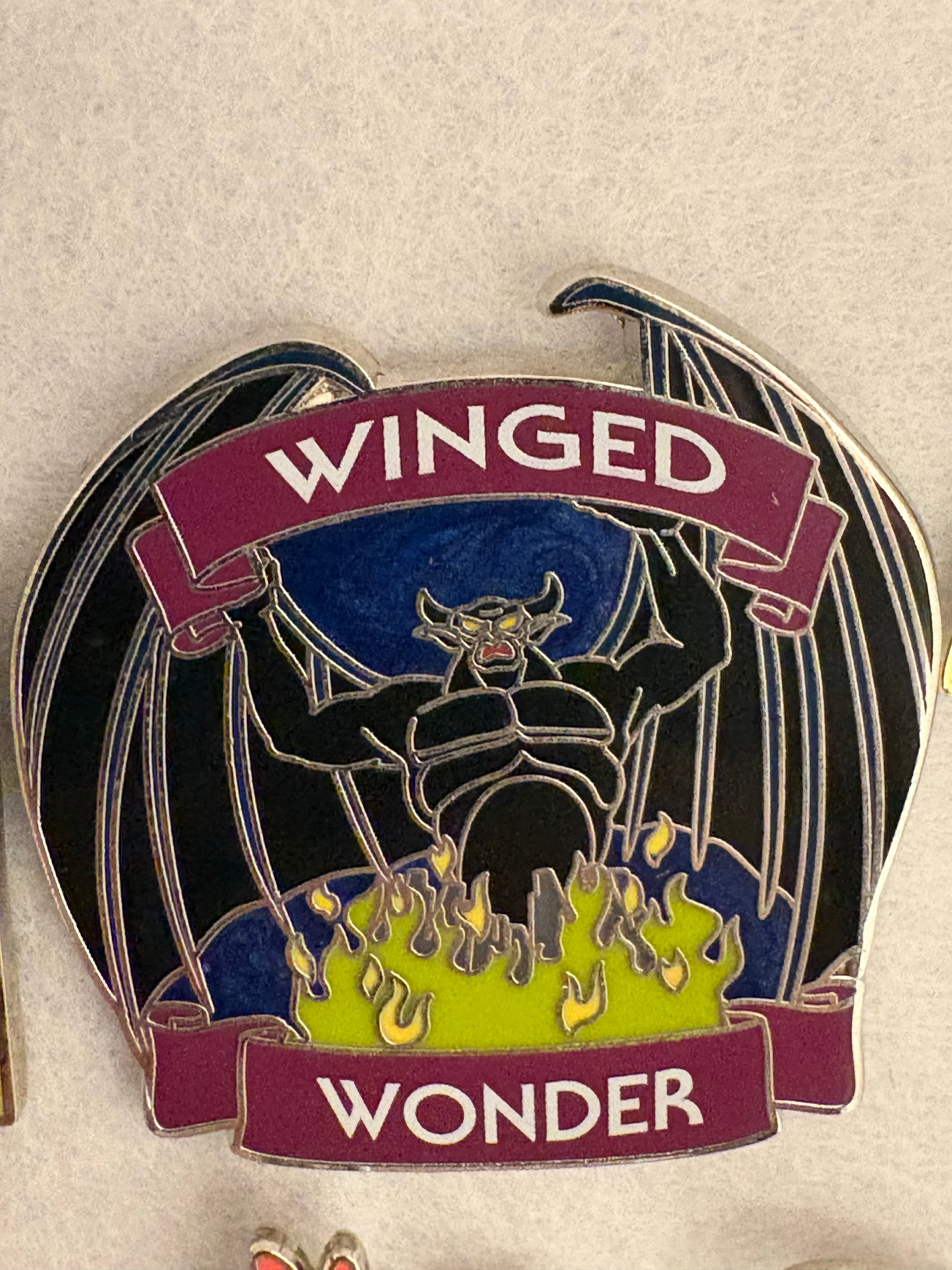 Chernabog as Winged Wonder - Mickey's Circus Sinister Sideshows Mystery Set front