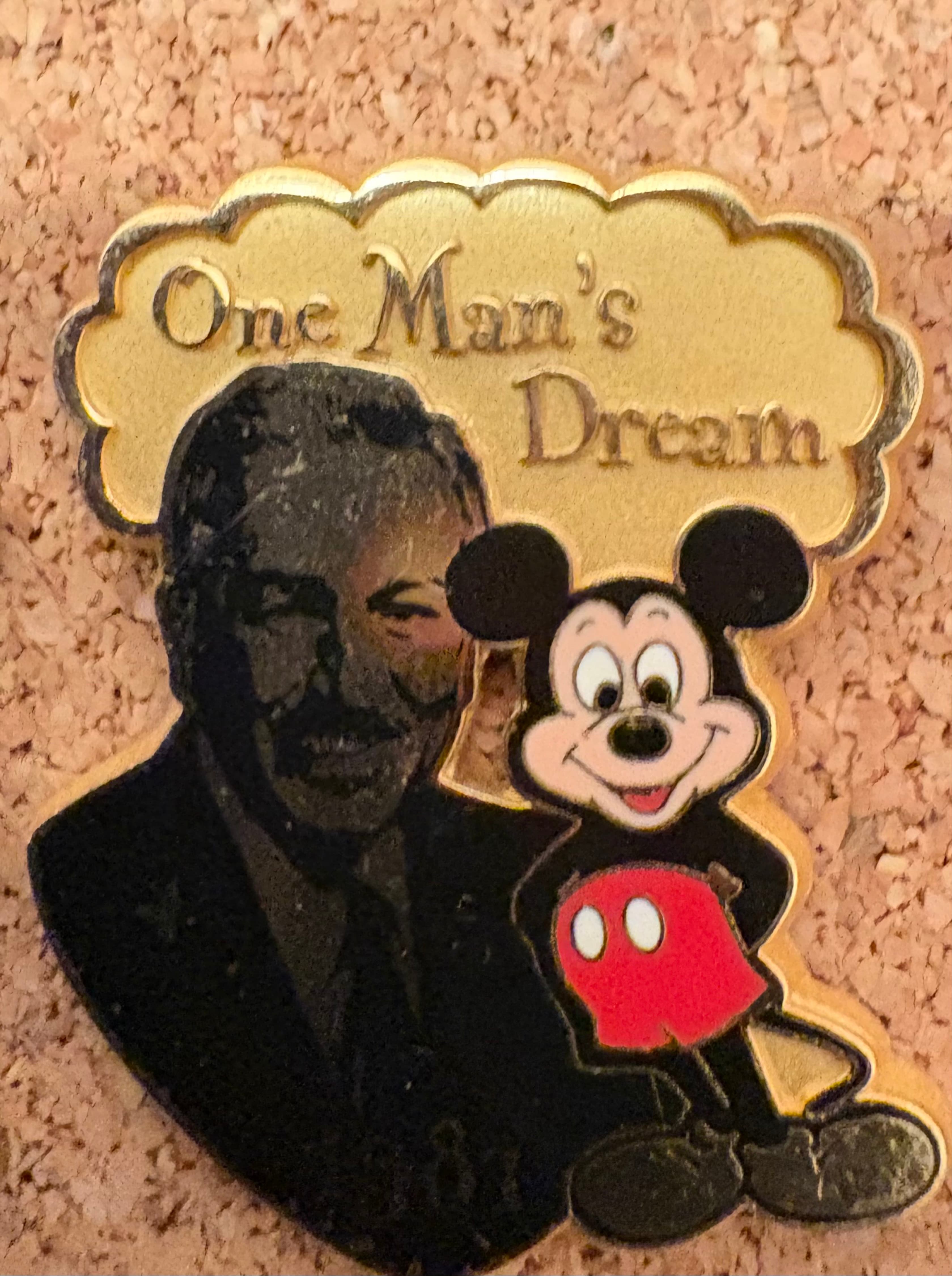 Walt Disney's One Man's Dream with Mickey Mouse front