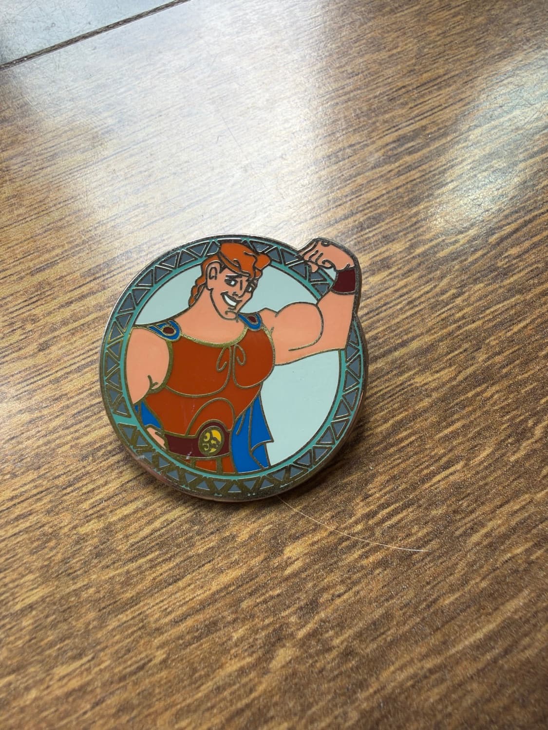 Disney Pin Hero Hercules from Good Versus Evil Mystery Collection front