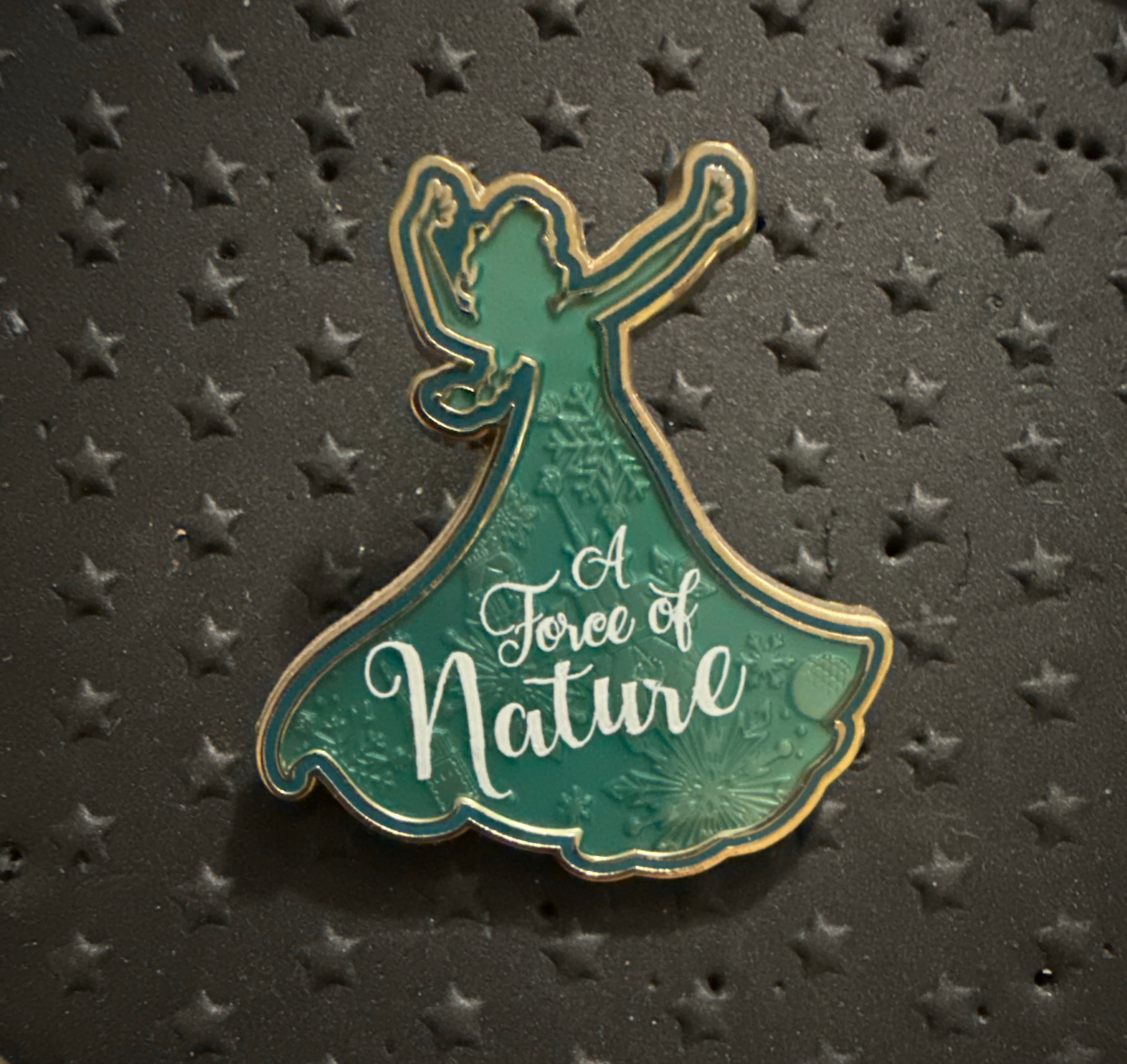 Elsa A Force of Nature Epcot Flower & Garden Festival Pin front