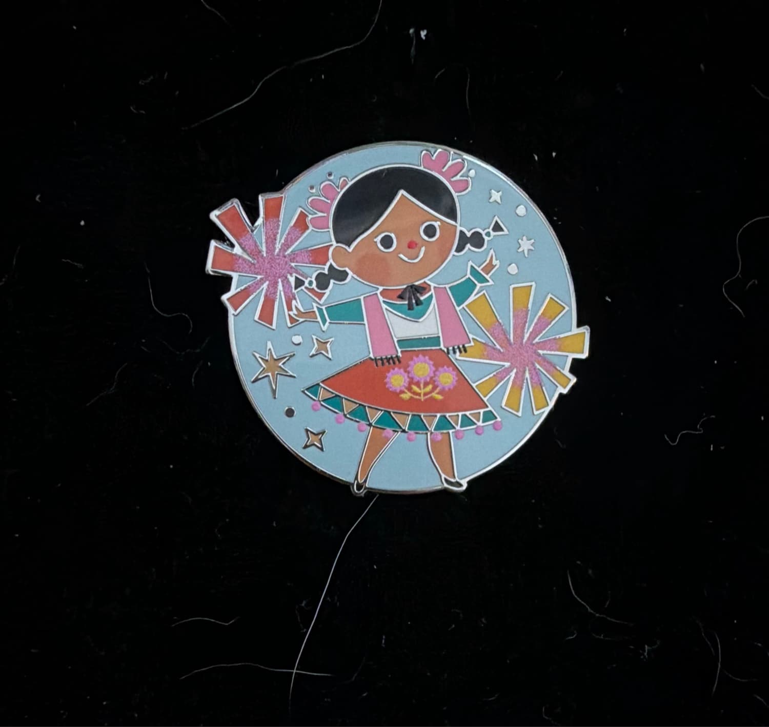 Hello "It's A Small World" Mystery Pin - Mexico front