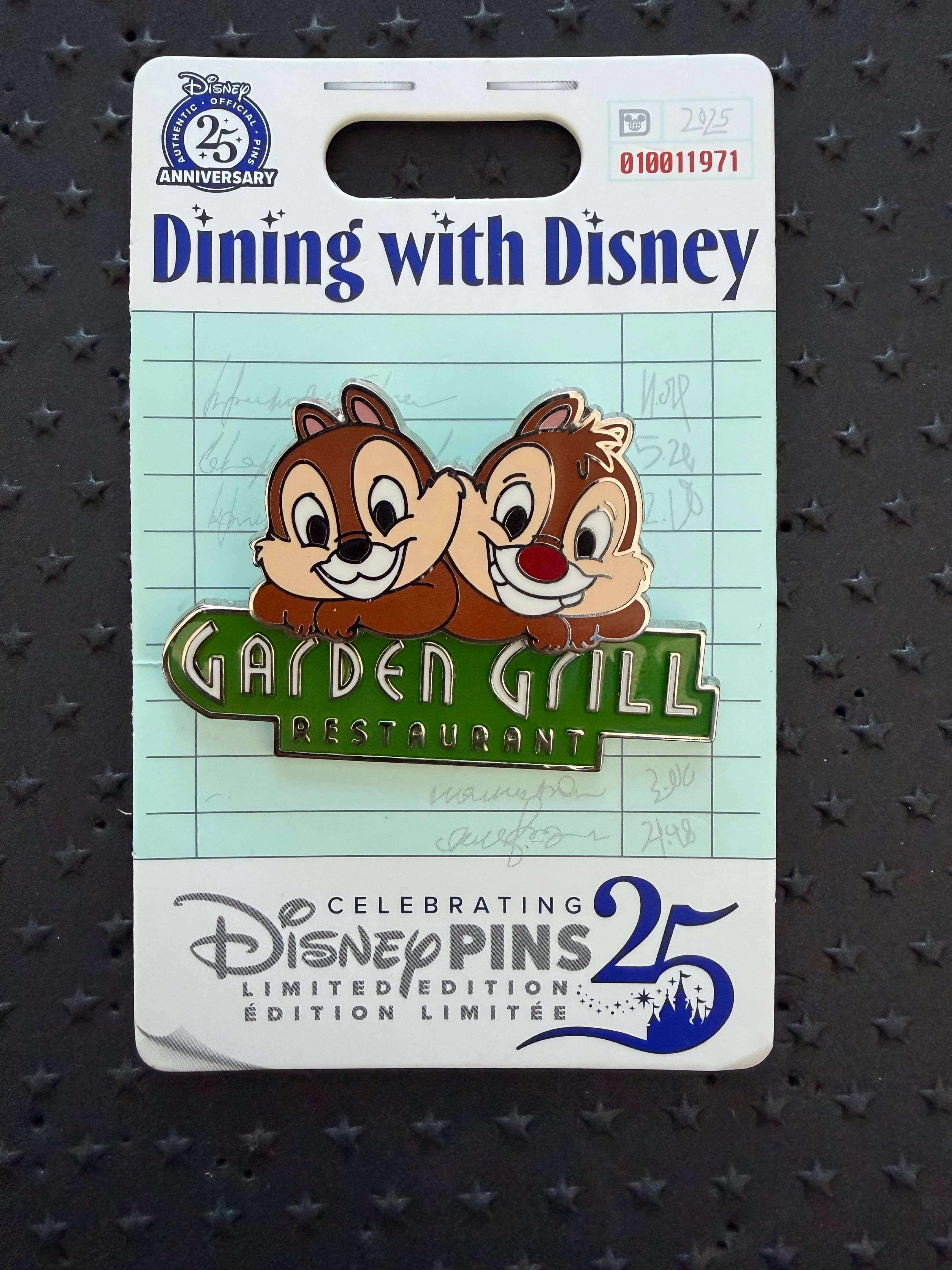Dining With Disney Garden Grill front