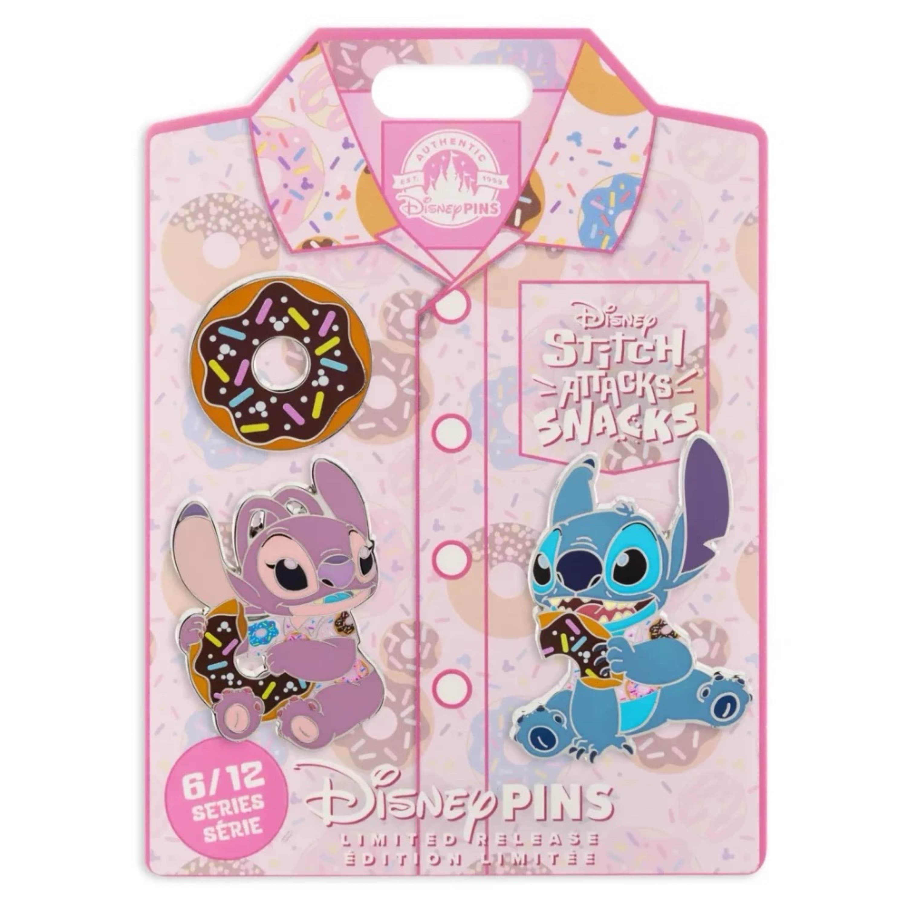 Stitch and Angle with Donuts Set - June front