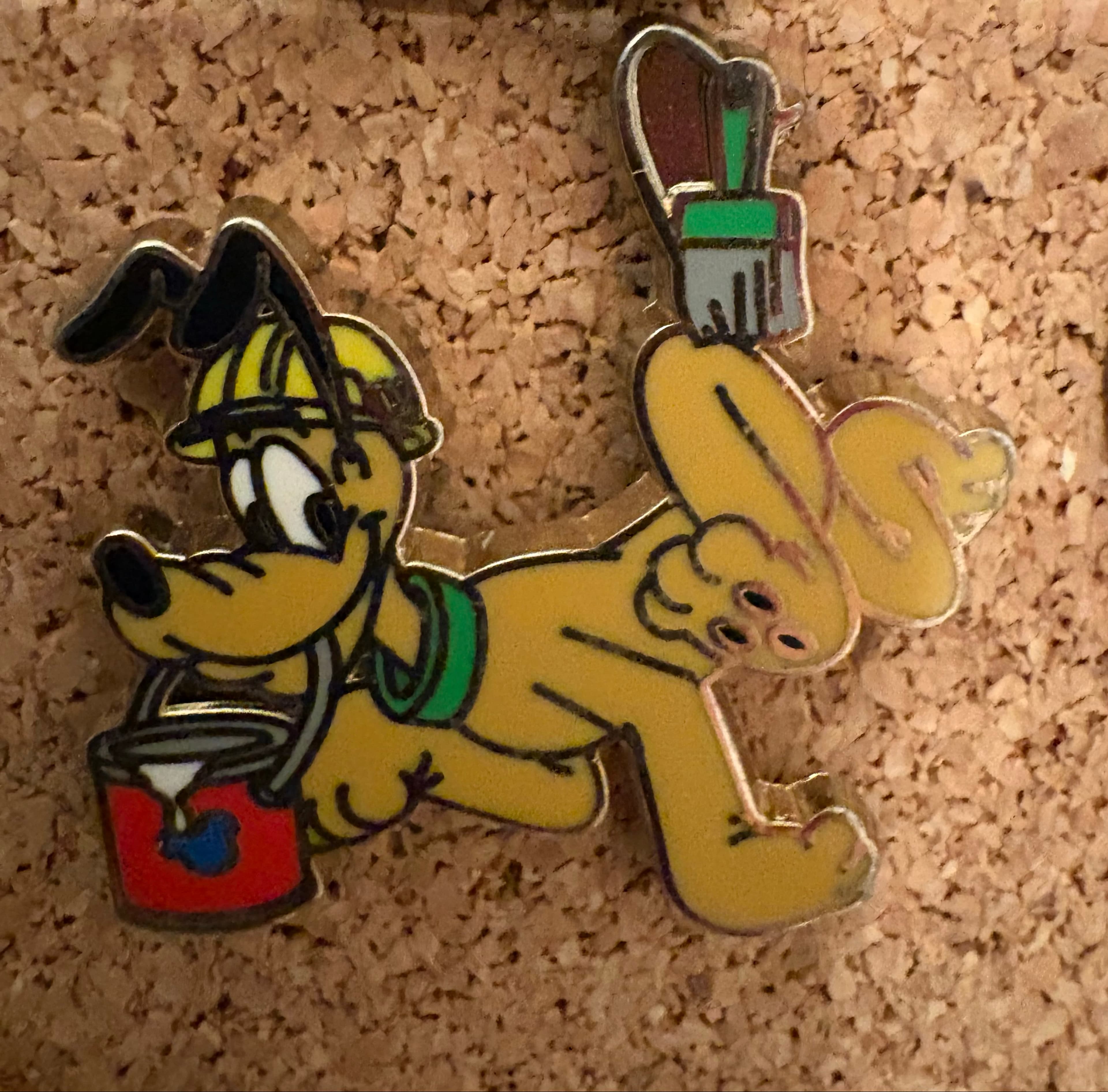Pluto as Construction Worker - Wilderness Lodge front
