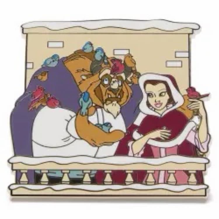 Winter Beast & Belle with the Birds front