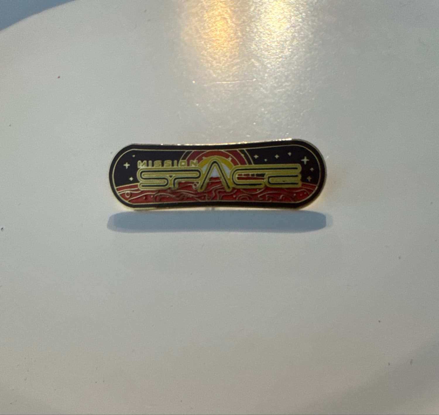 Disney Pin - Walt Disney World - EPCOT Mission Space Marquee Attraction Logo front