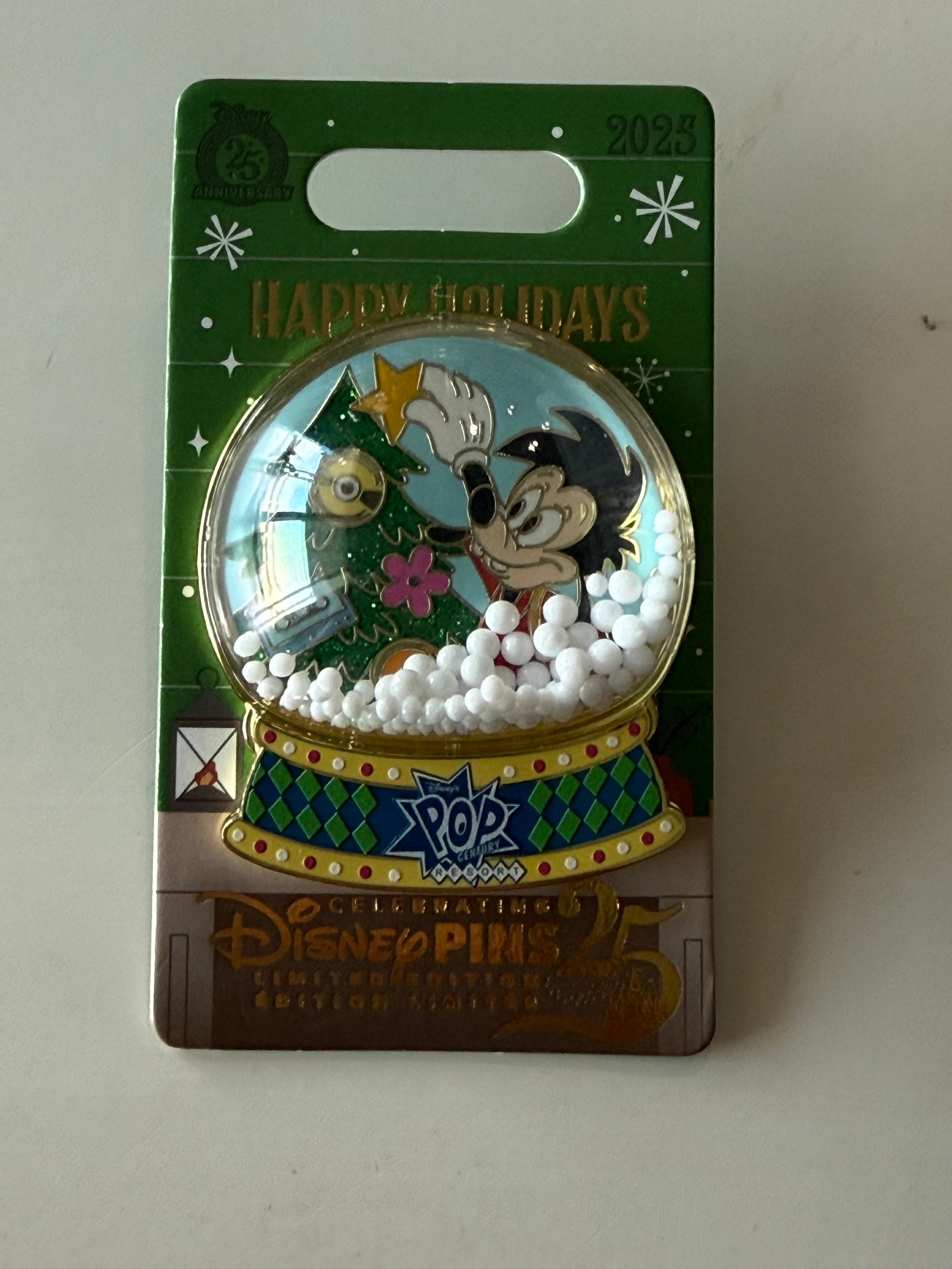 Max Goof - Pop Century Resort - Disney Resorts Snow Globe Series - Christmas 2025 front