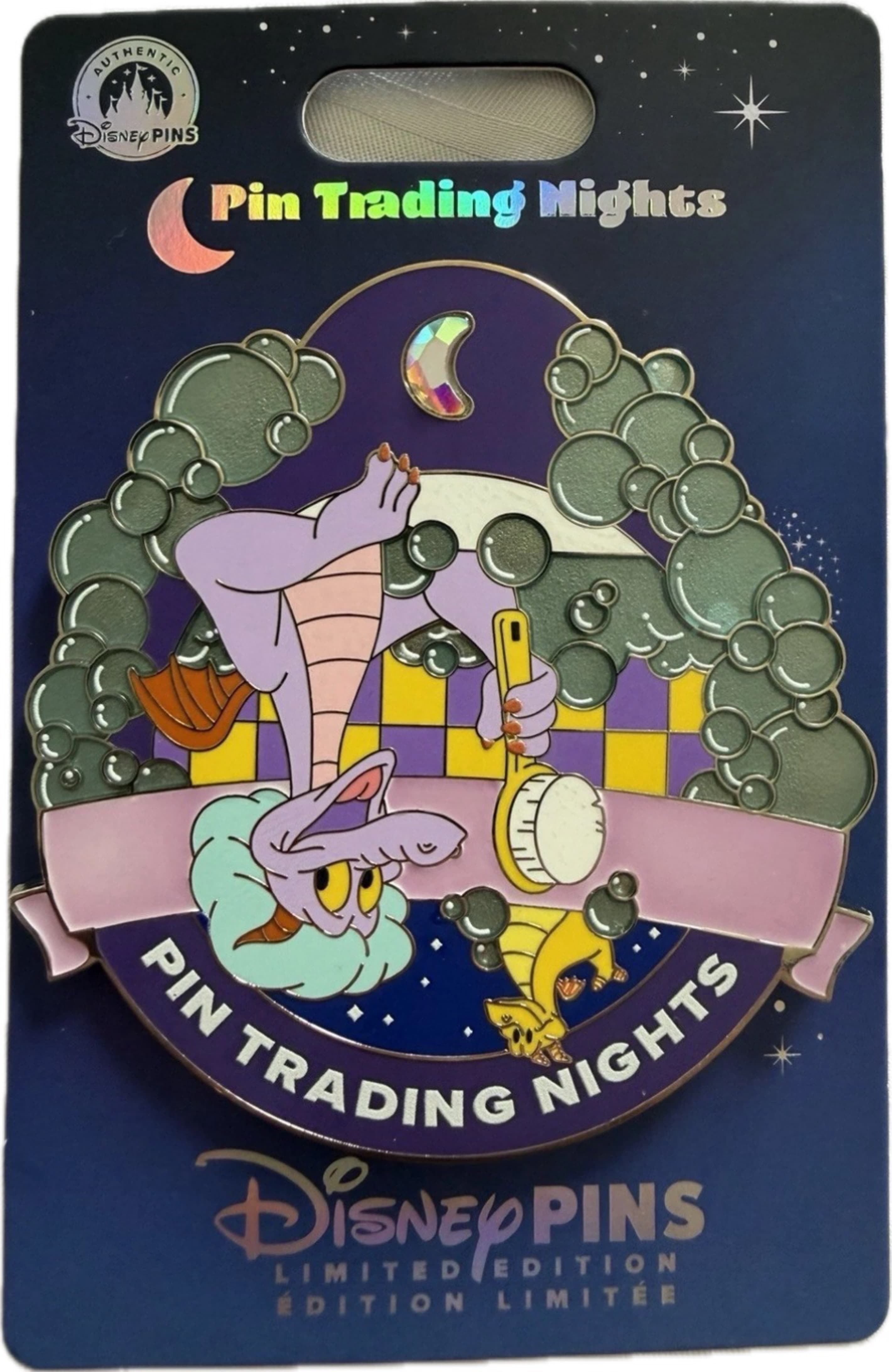 2026 Walt Disney World Pin Trading Night Figment Mini Jumbo front