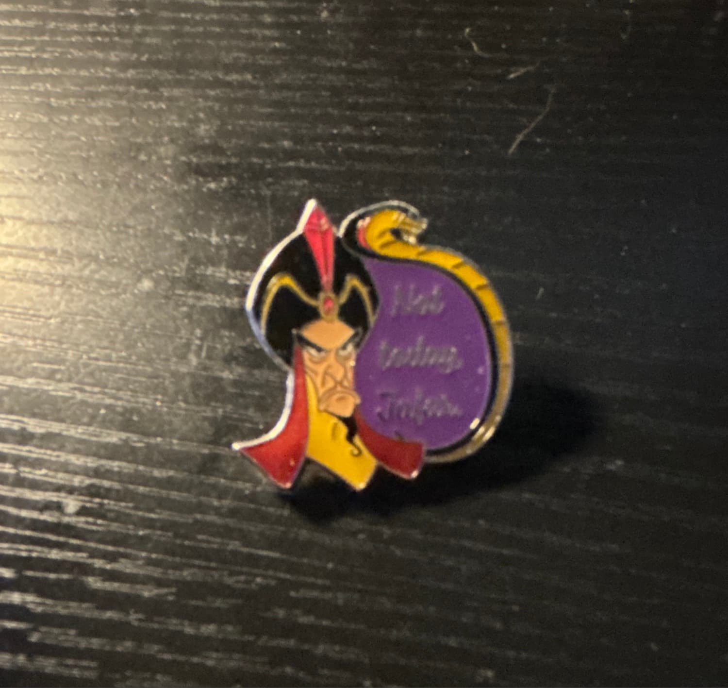 Jafar - Not Today, Villains Pin Set front
