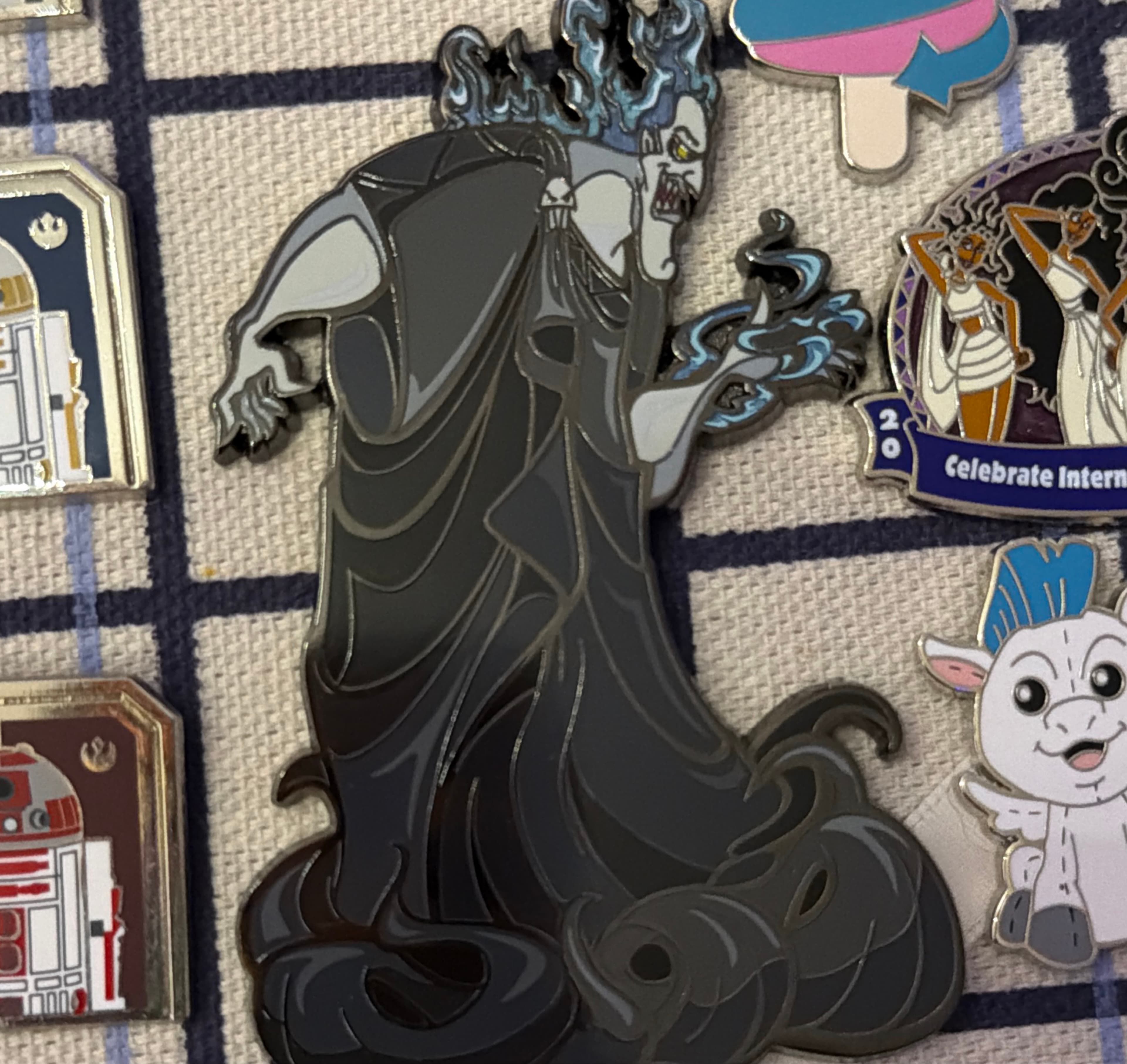 Hades Hercules FigPin front