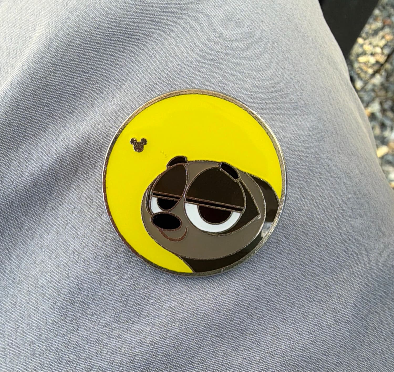 Zootopia Hidden Mickey Pin - Flash front