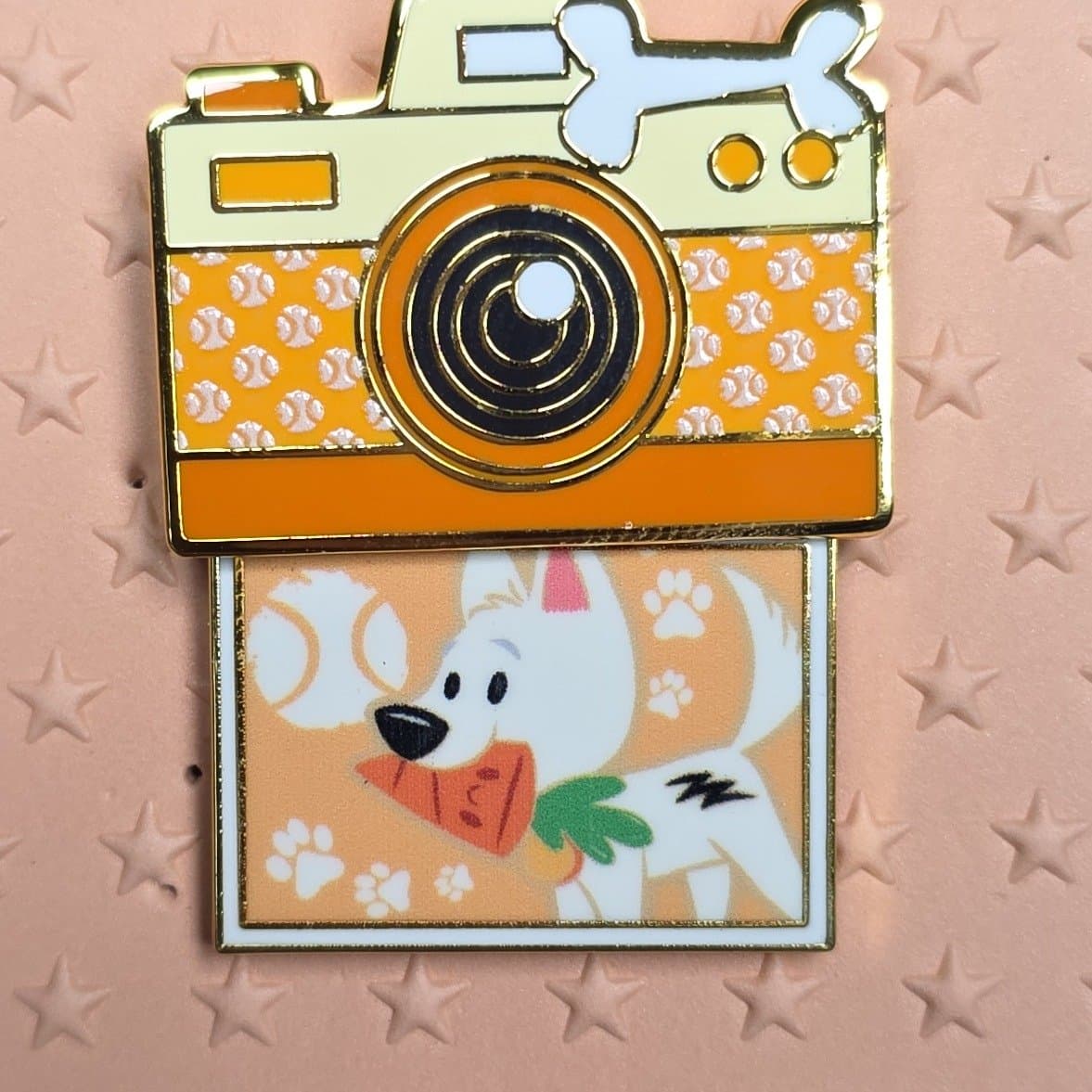 BoxLunch - Cats & Dogs Camera Blind Pin - Bolt front