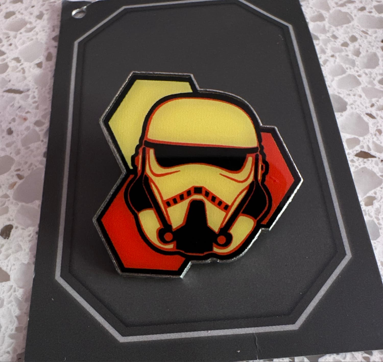 Star Wars Stormtrooper Helmet - Geometric front
