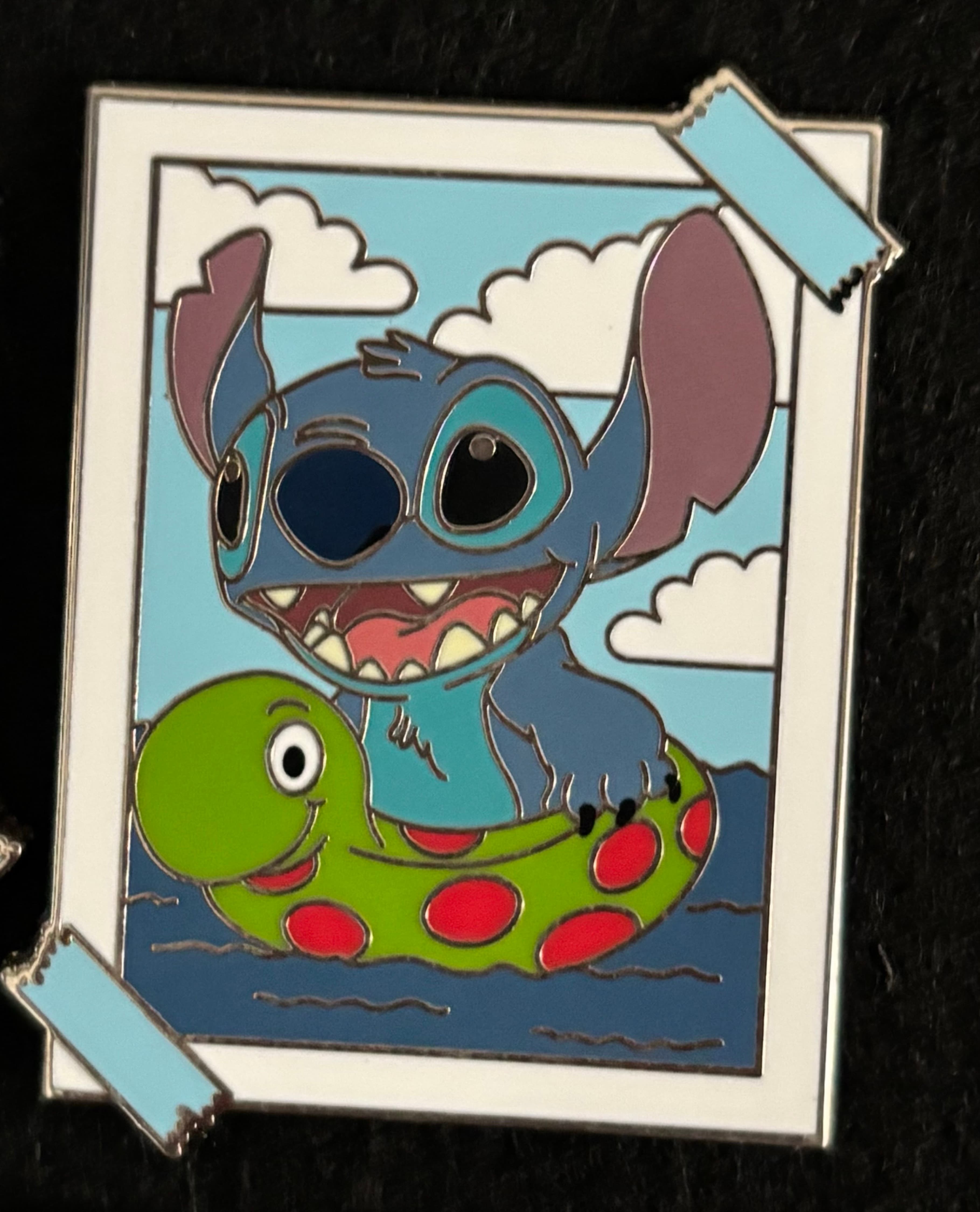 Stitch Photos/Postcards Stitch in Floaty front