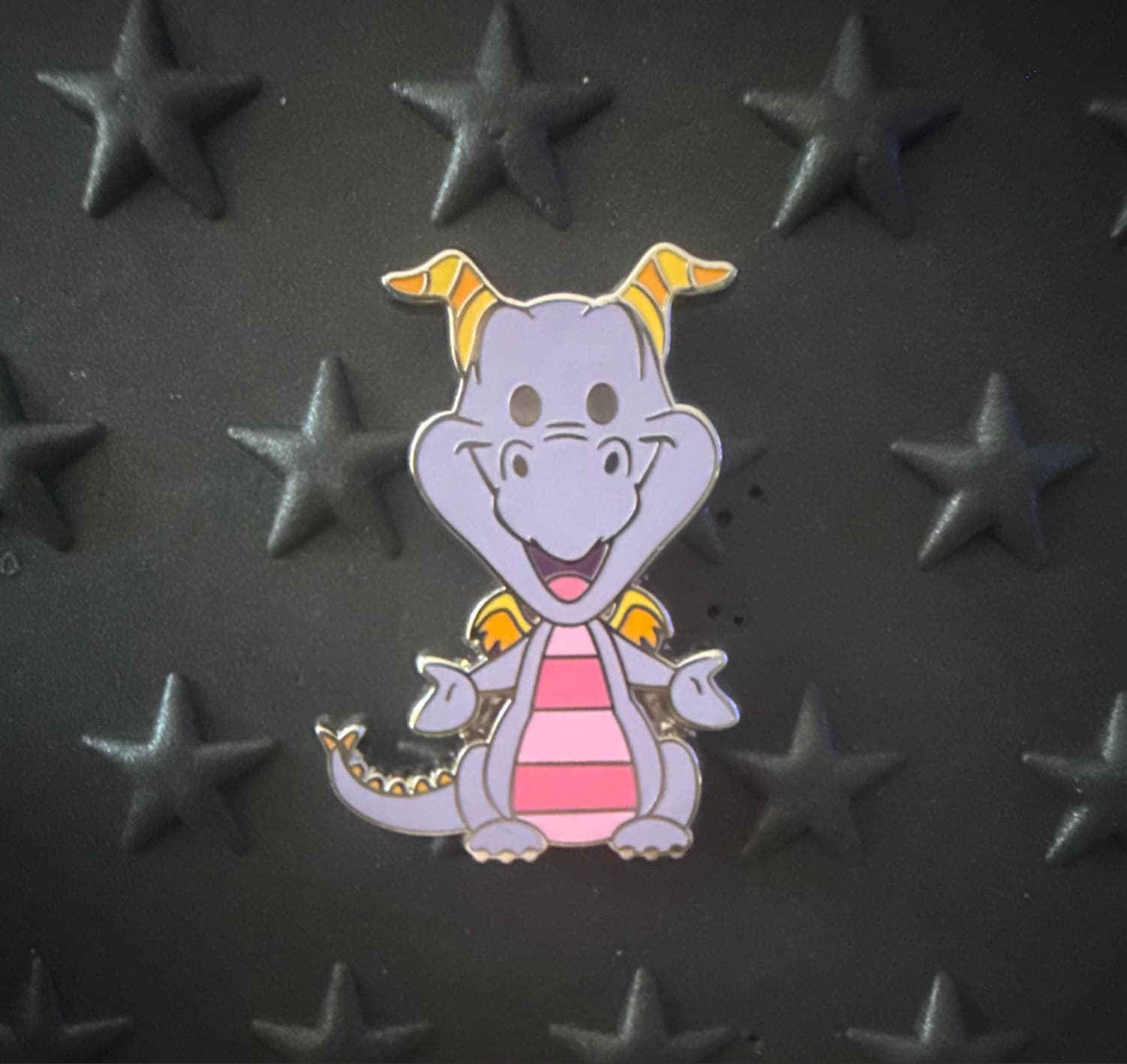 Figment (artist signature part of pin) front