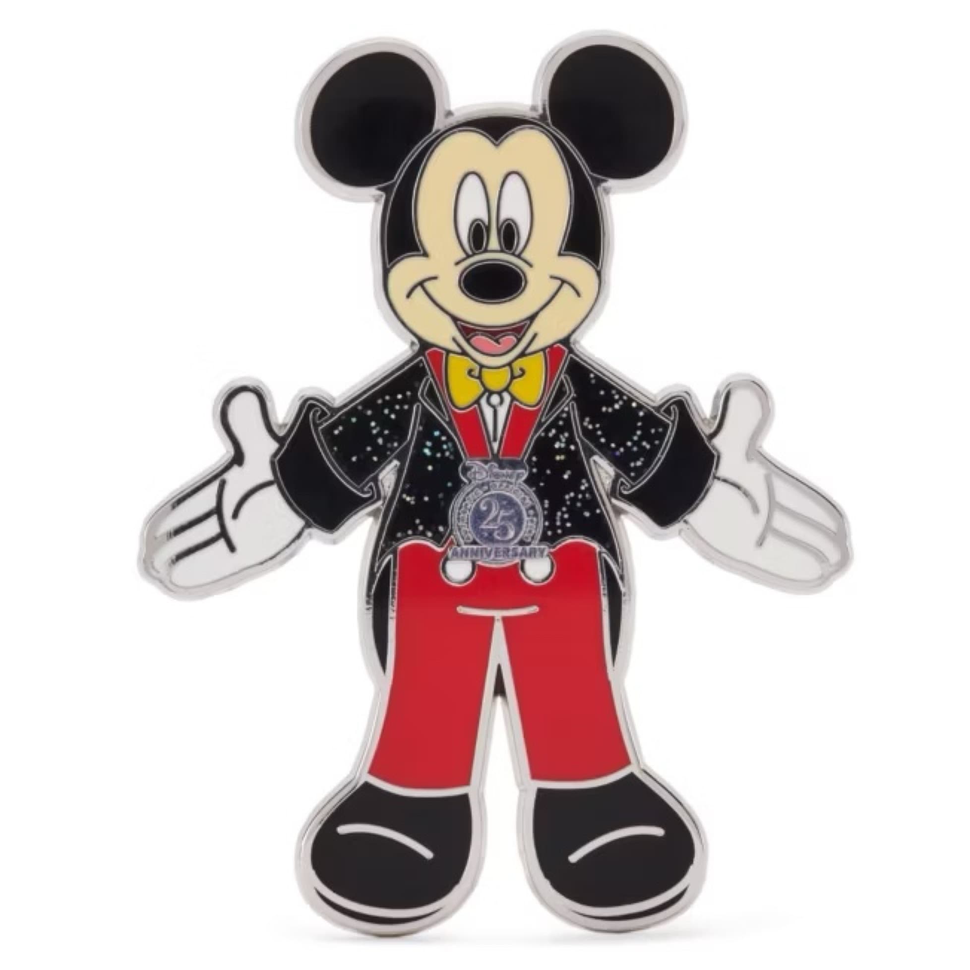 Mickey Mouse Pin Trading Plush front