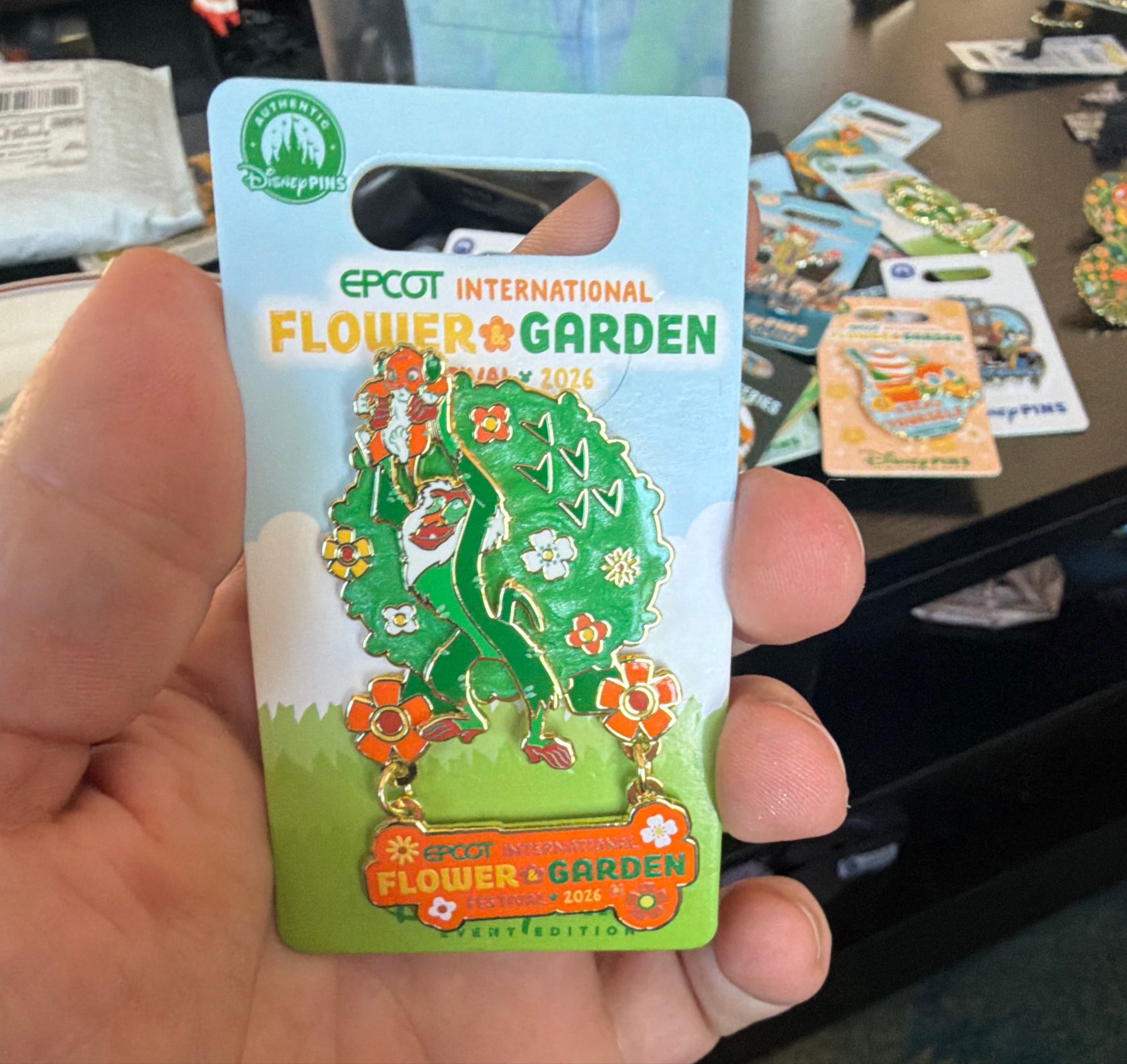 Rafiki Topiary - Epcot International Flower & Garden Festival 2026 front