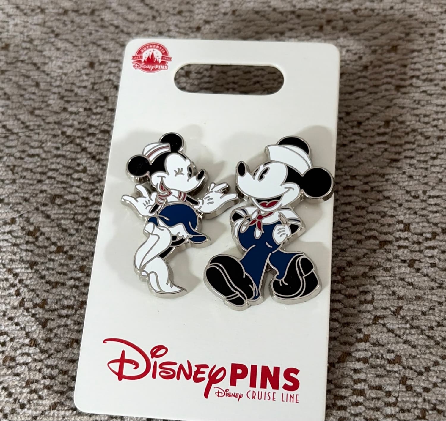 Sailor Mickey and Minnie Set front