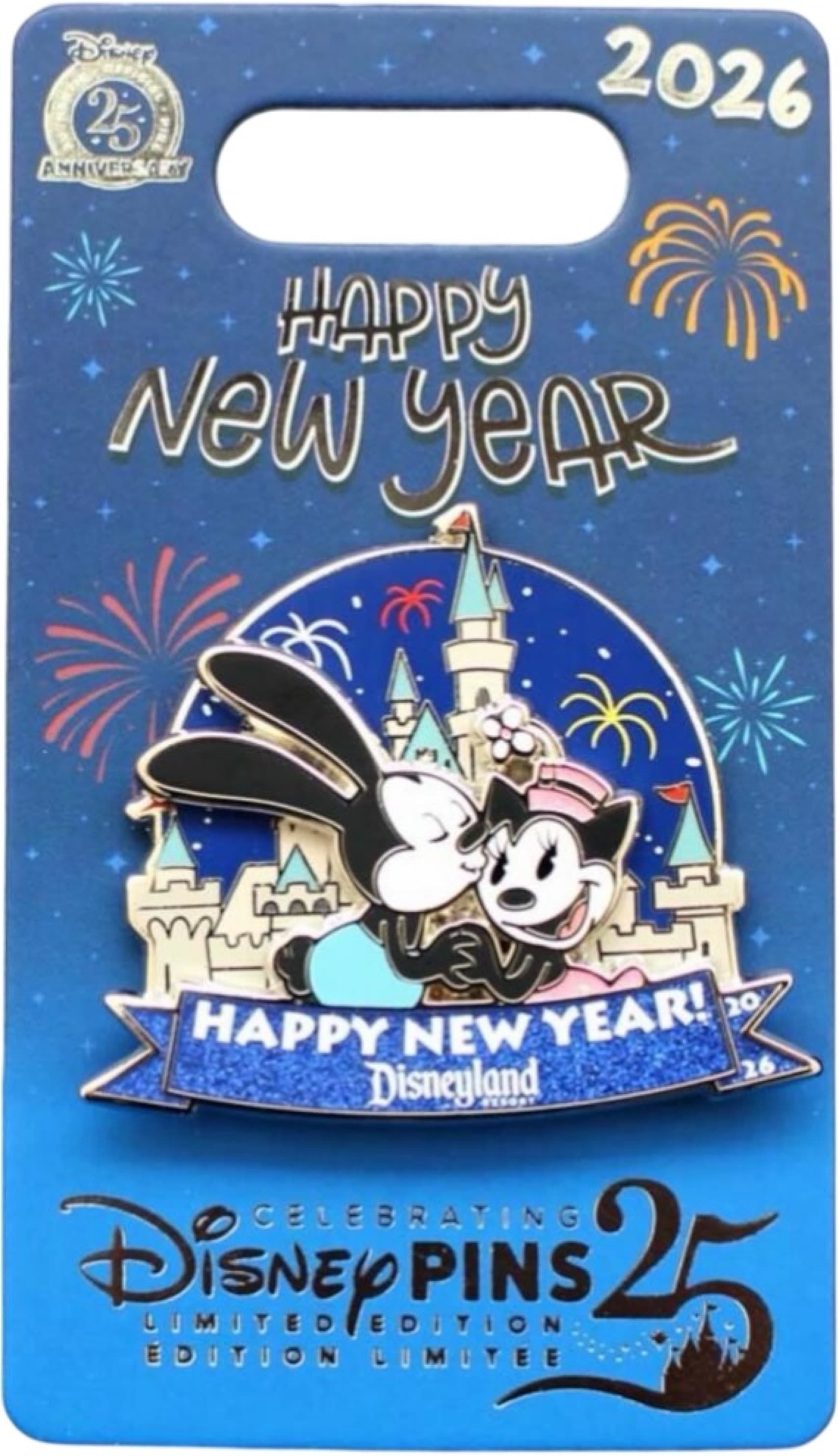 Oswald and Ortensia Happy New Year 2026 front
