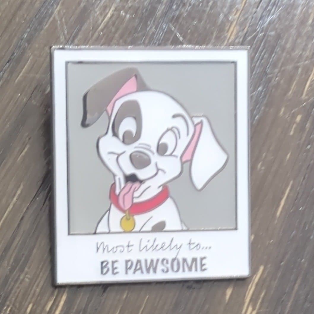 Loungefly Disney Yearbook Portrait - Patch "Most likely to... BE PAWSOME" Pin front