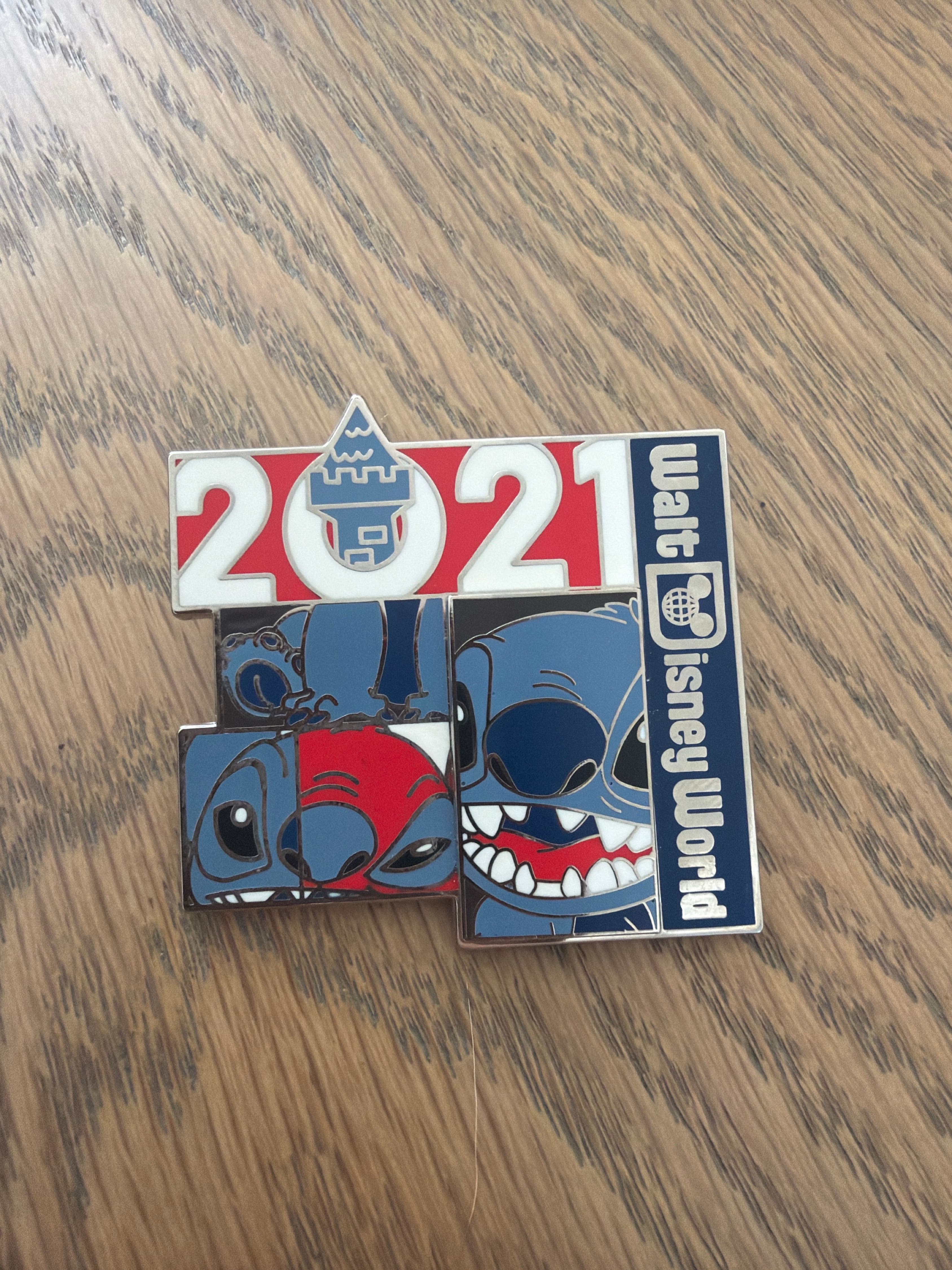 Stitch 2021 Walt Disney World Pin front