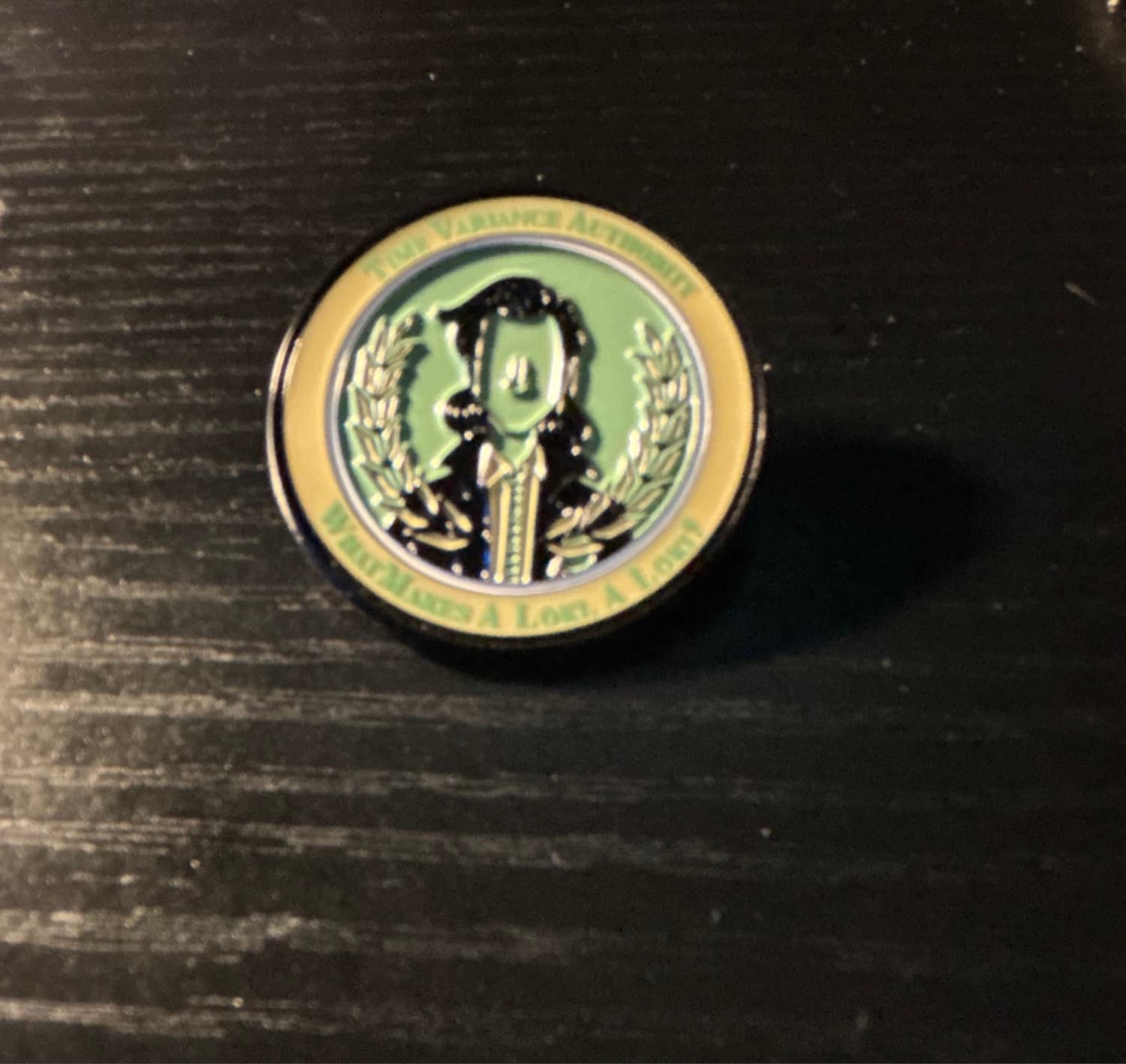 Loki Time Variance Authority 'What Makes A Loki, A Loki?' Limited Release Pin front
