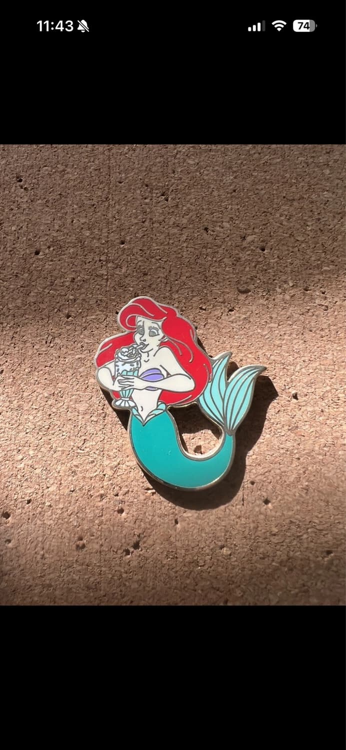 Ariel Pin Trader's Delight front