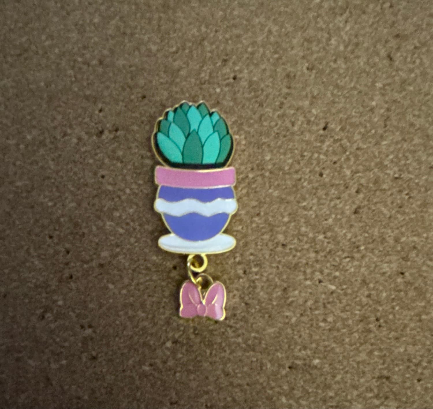 Loungefly Disney Mickey & Friends Succulent Blind Box Enamel Pin - Minnie front