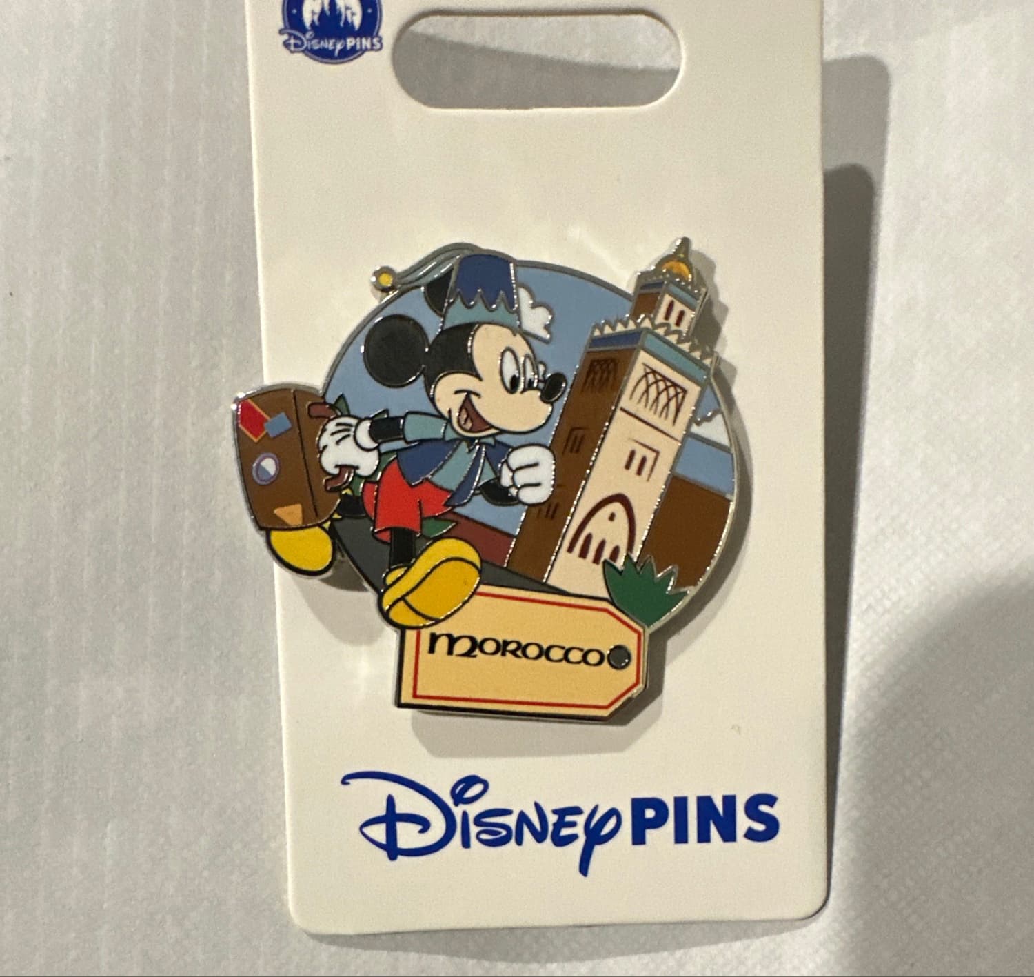 Mickey Mouse Morocco World Showcase EPCOT Pin front