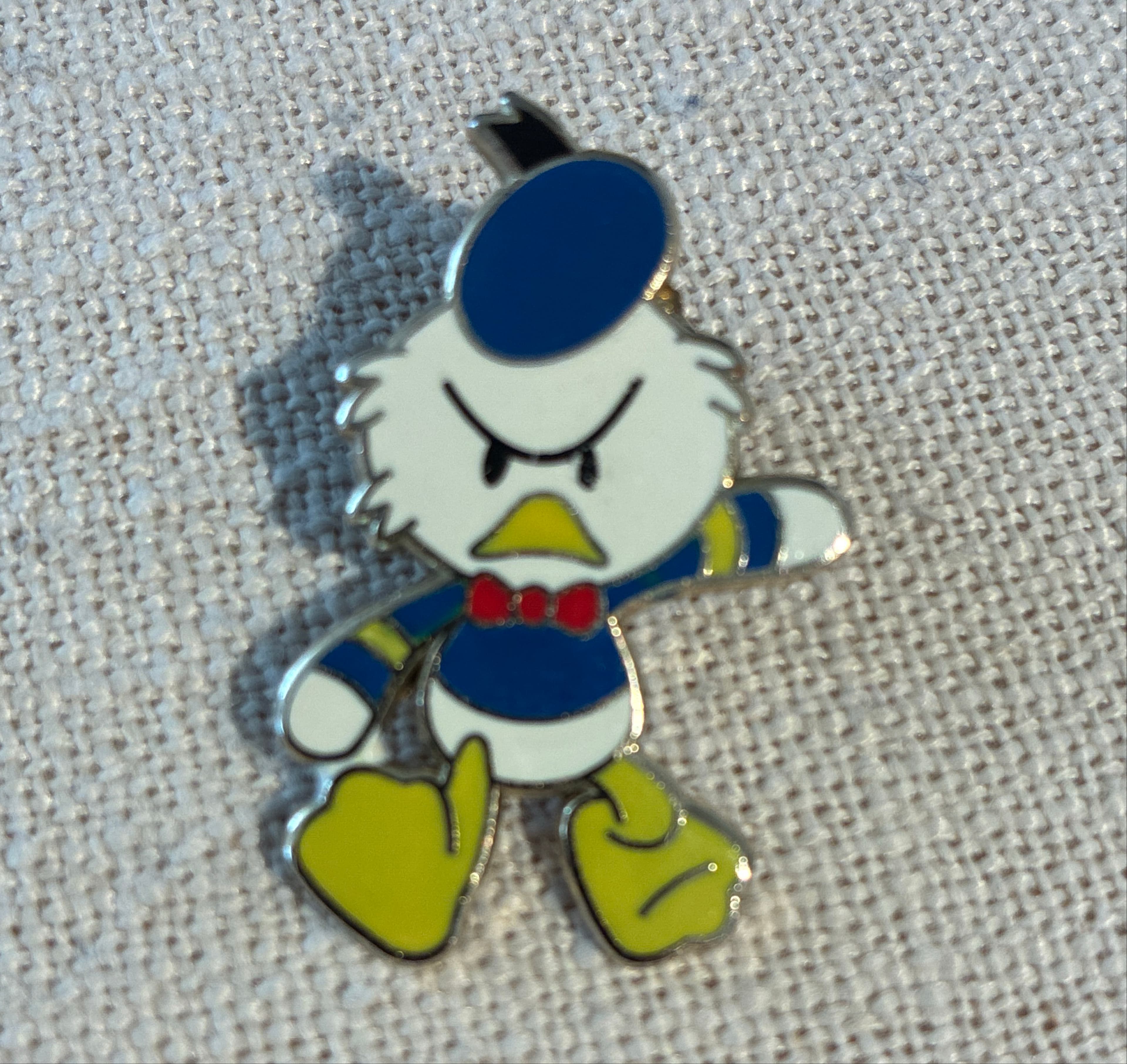 Grumpy Donald Duck front