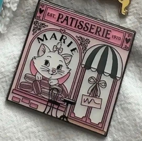 Marie's Patisserie Shop Pin - The Aristocats front