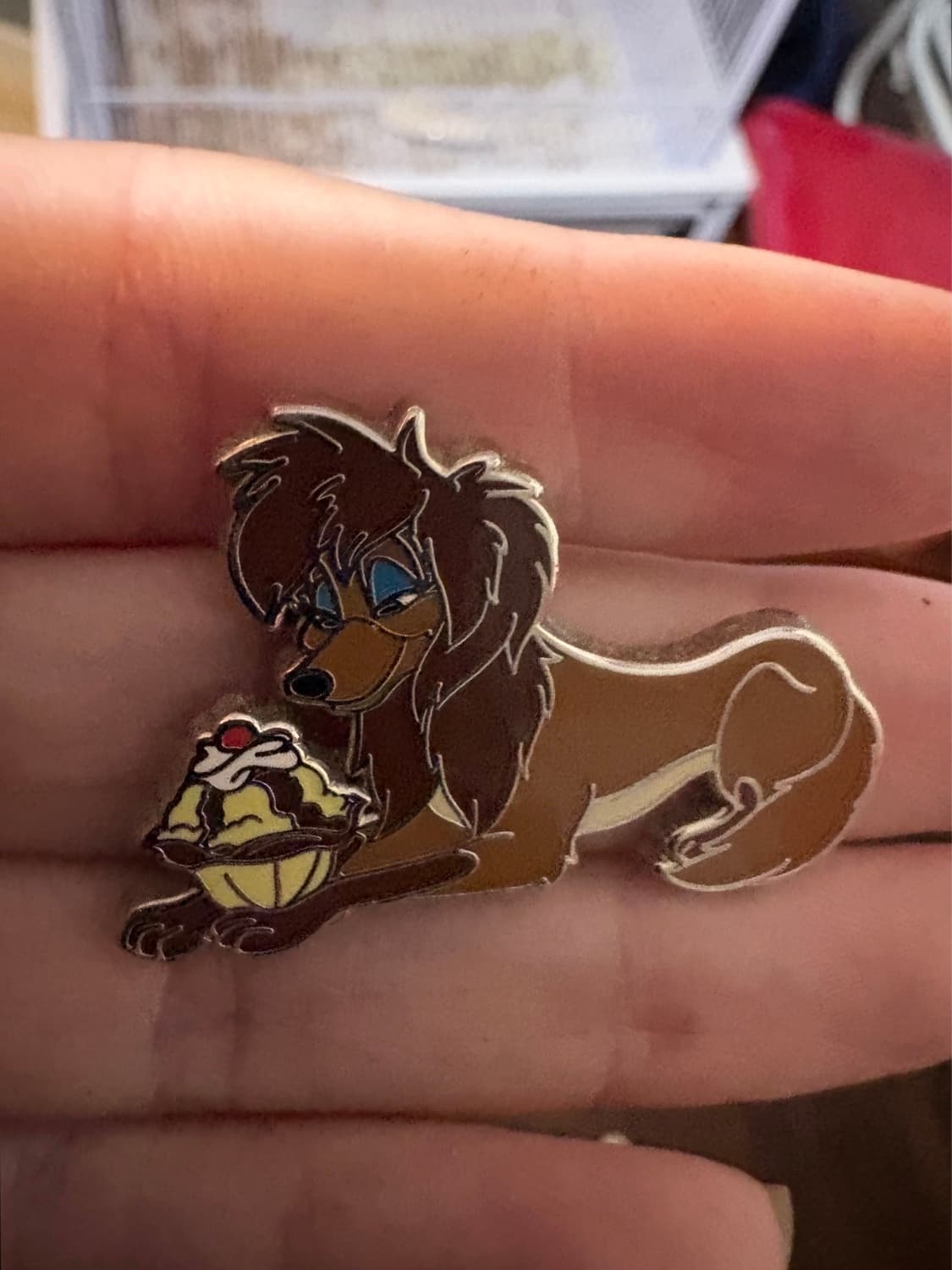 Rita (Oliver and Company) Pin Trader Delight front
