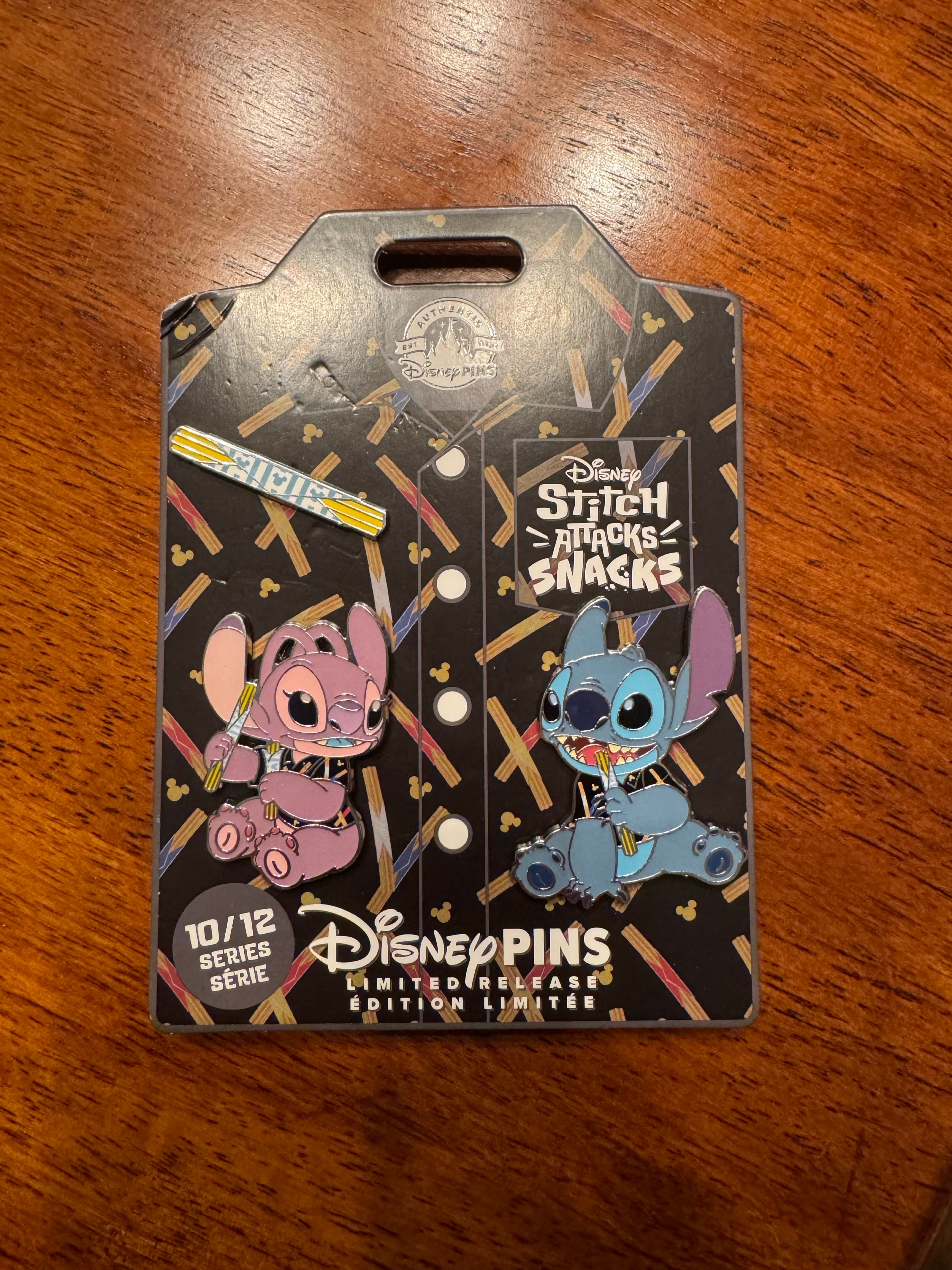 2024 Stitch Attacks Snack Limited Release Set - Churros - 10/12 front