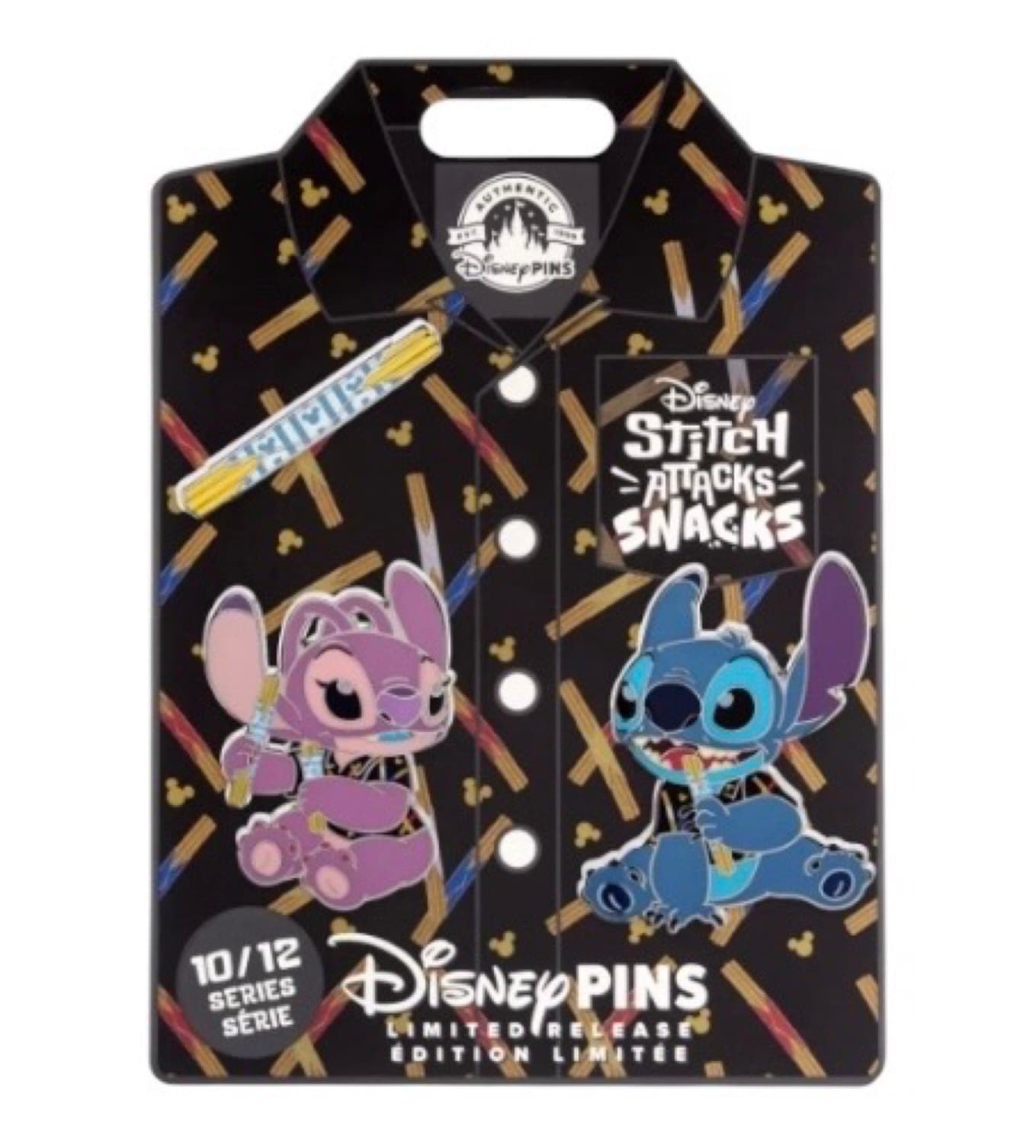 Stitch and Angel with Churro Set - October front