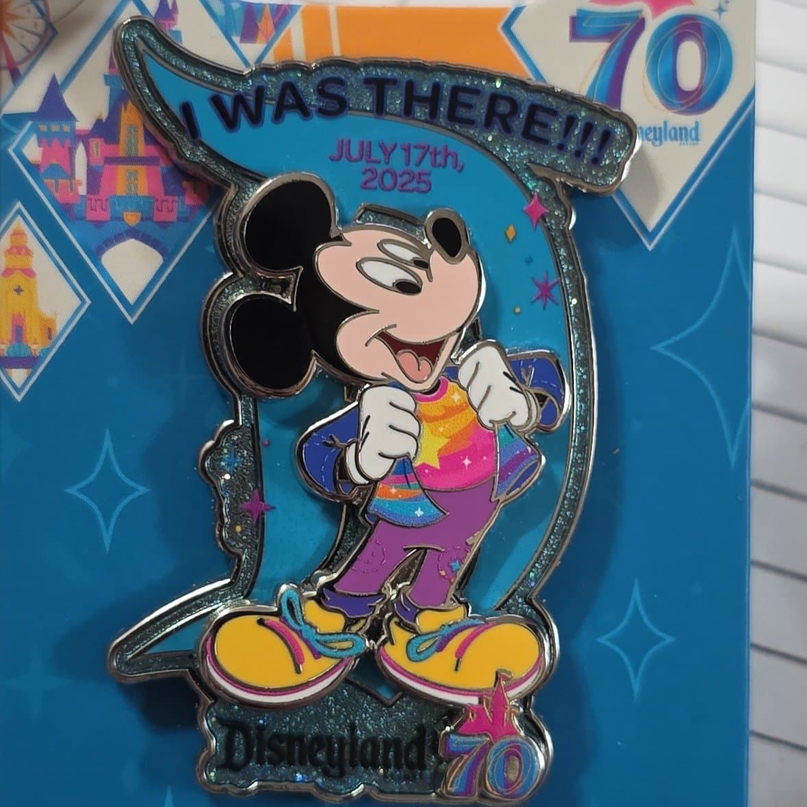 Disneyland 70th Anniversary Mickey Mouse 'I Was There' D front