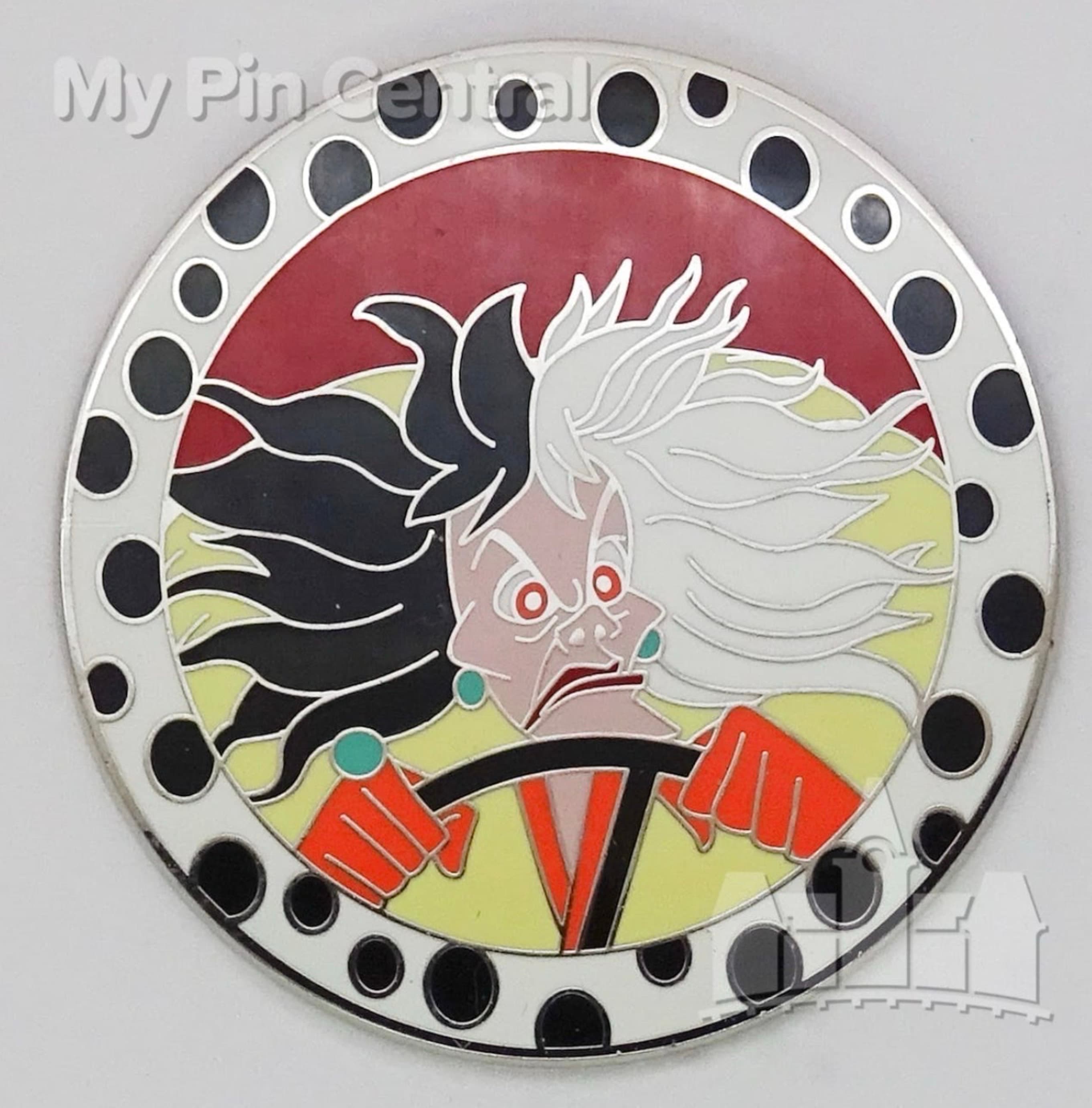 Cruella De Vil Driving her Car - 101 Dalmatians - 1961 - Slider front