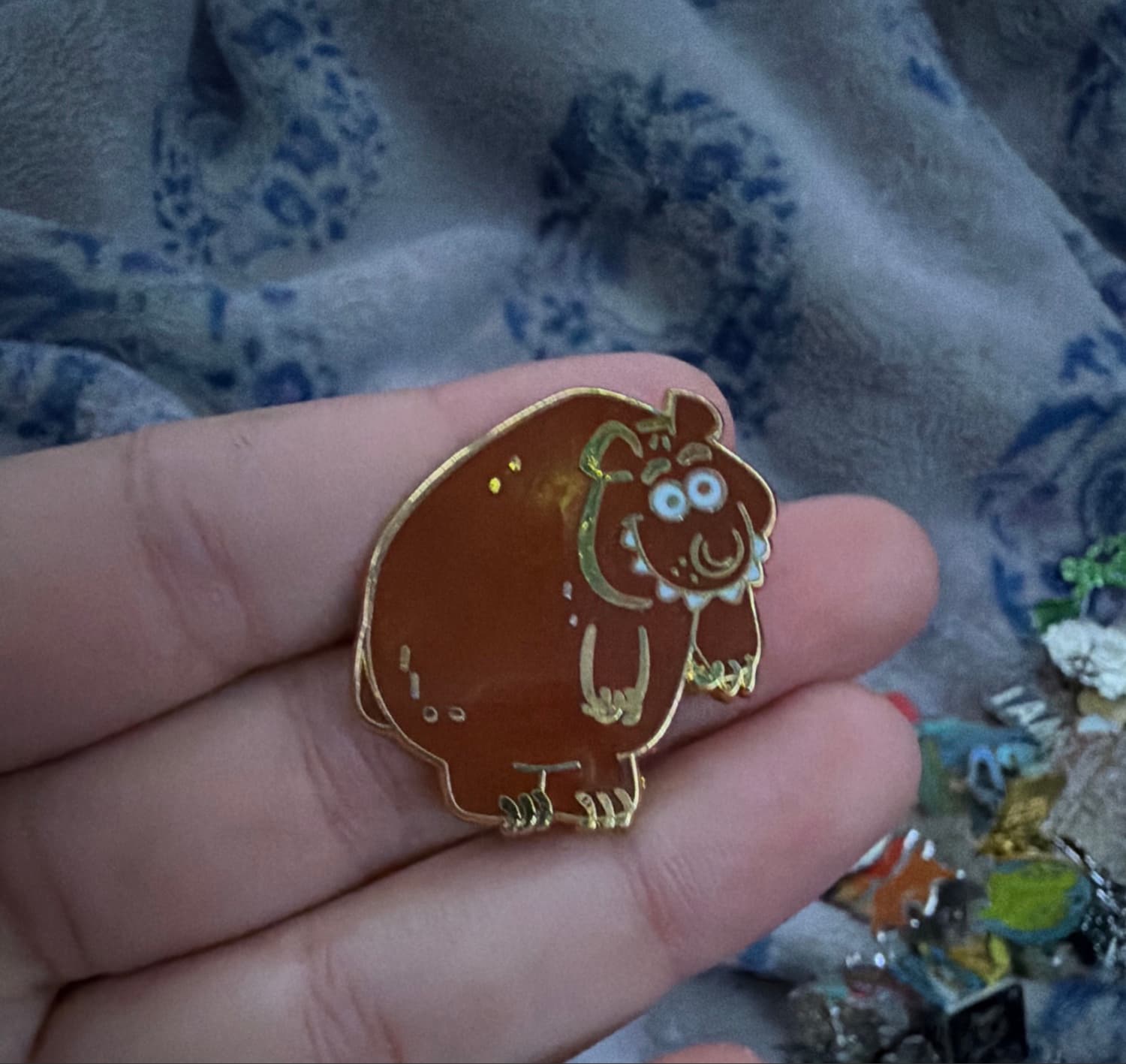 Toy Story Midway Mania Bear Prize Pin front
