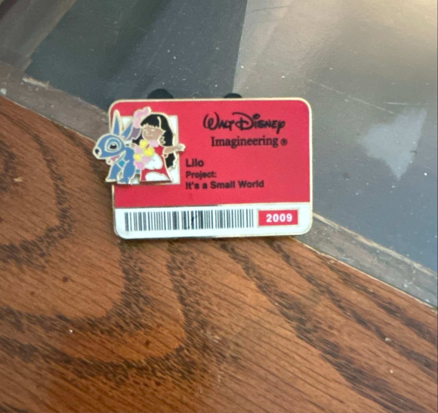 Lilo ID Badge - Walt Disney Imagineering front