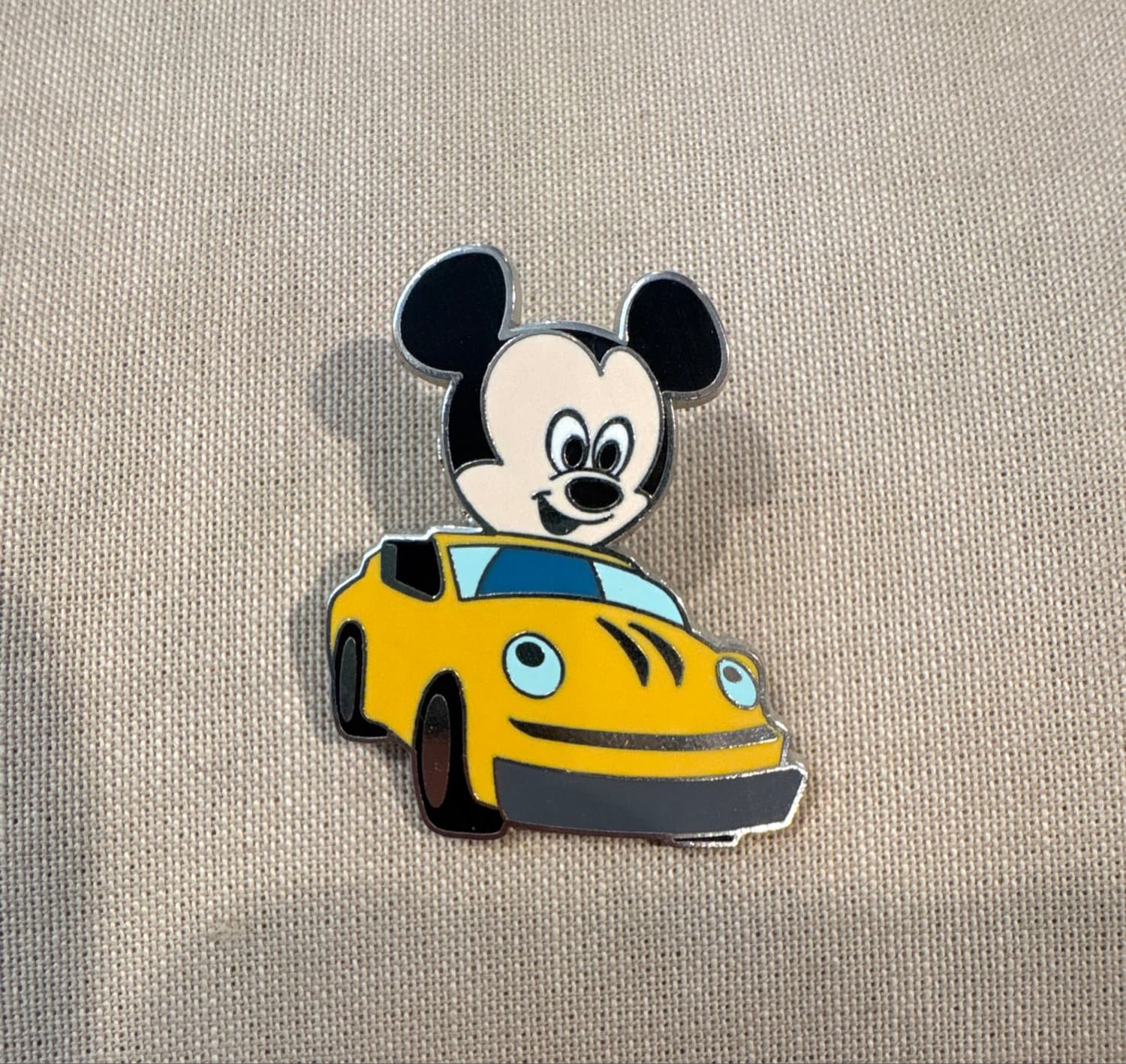 Mickey Mouse Driving Speedway Car front