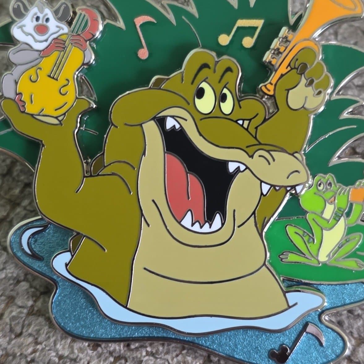 Tiana's Bayou Adventure Louis Pin front