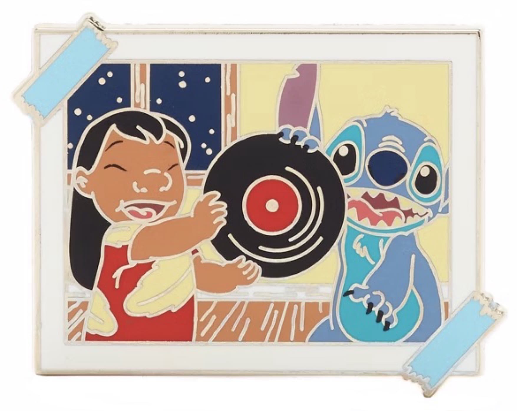 Stitch & Lilo with Record front