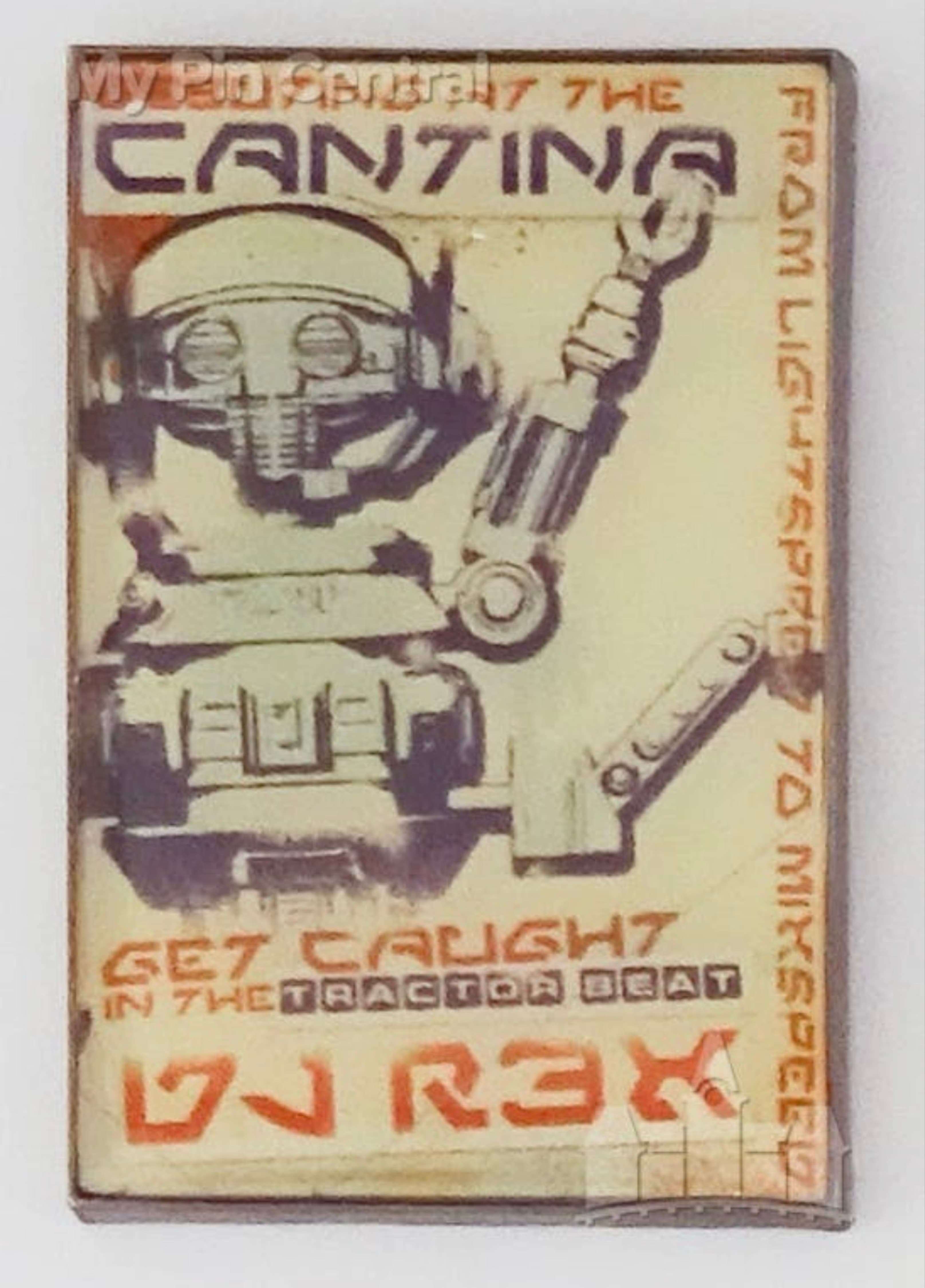 DJ R3X Rex Droid Oga's Cantina Poster front