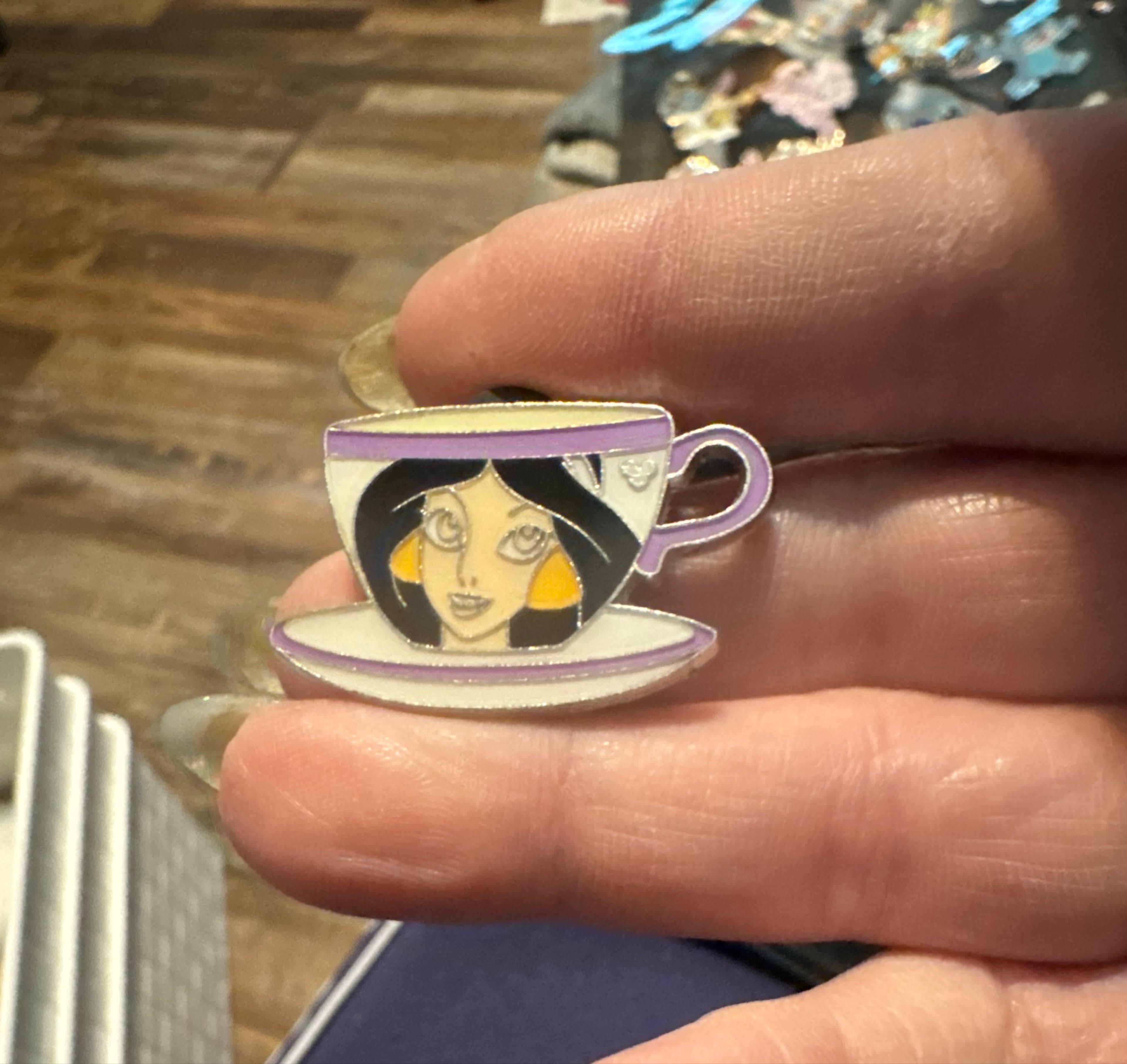 Jasmine - Princess Tea Cups - Hidden Mickey 2009 front